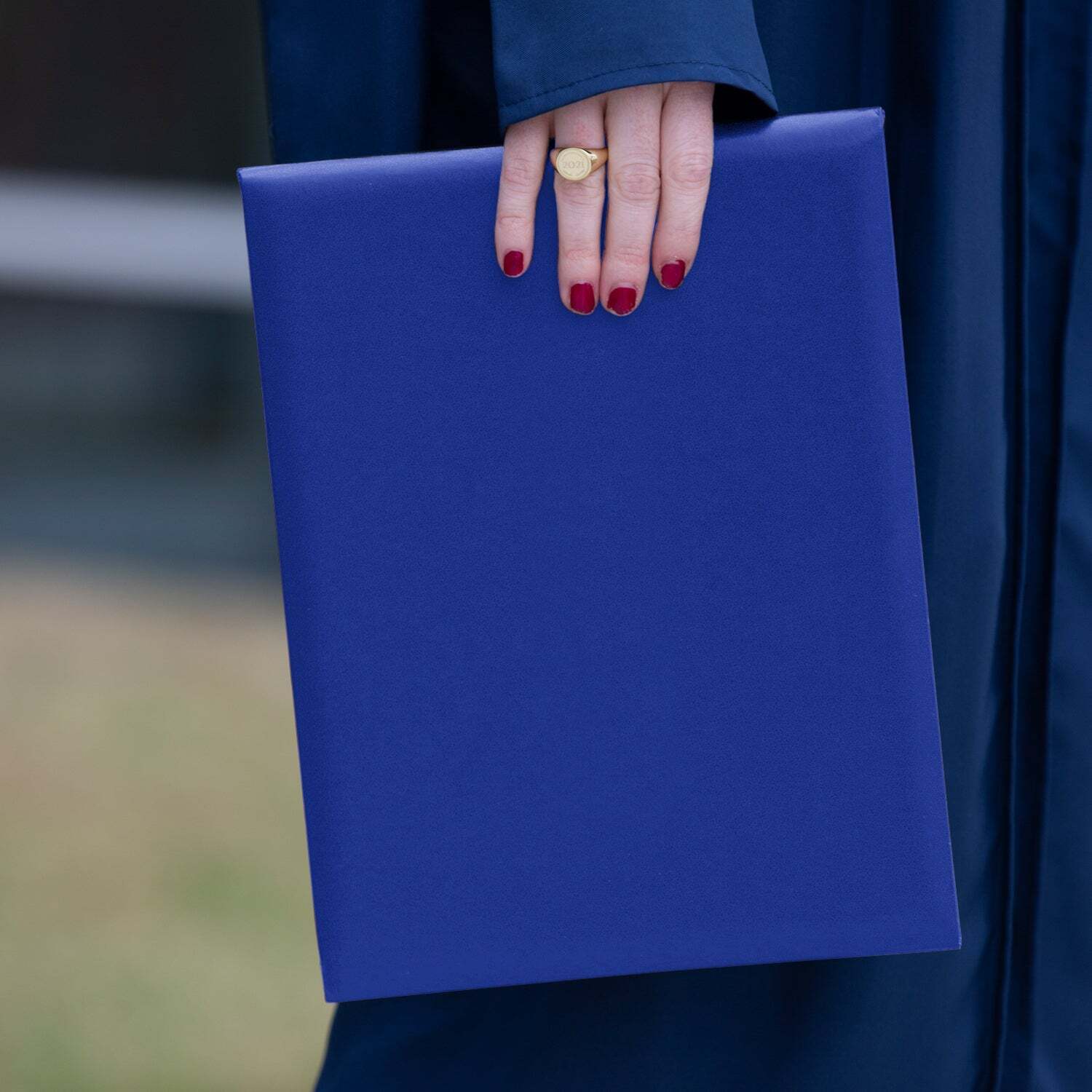 Royal Blue Plain Diploma Cover for 8.5″ x 11″ diploma