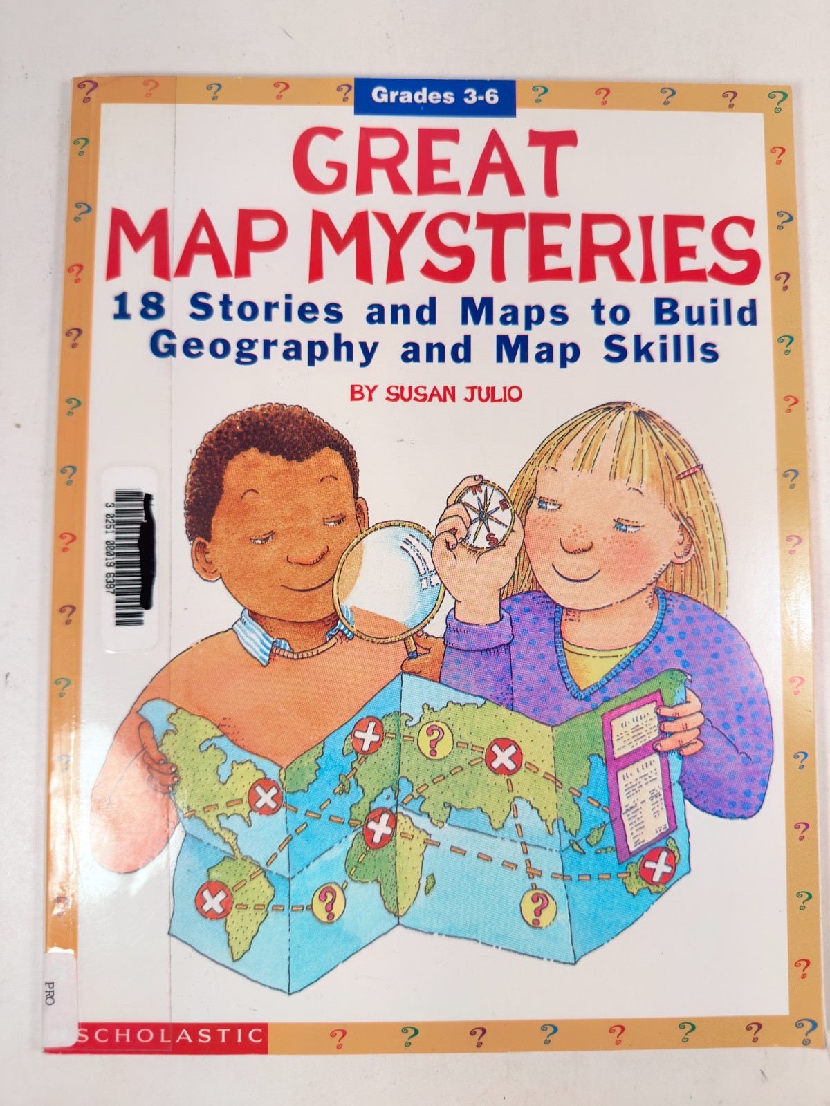 Scholastic Map Bundle of Teacher Resources 6 Book Set Grds 3 – 8 059039598X Good