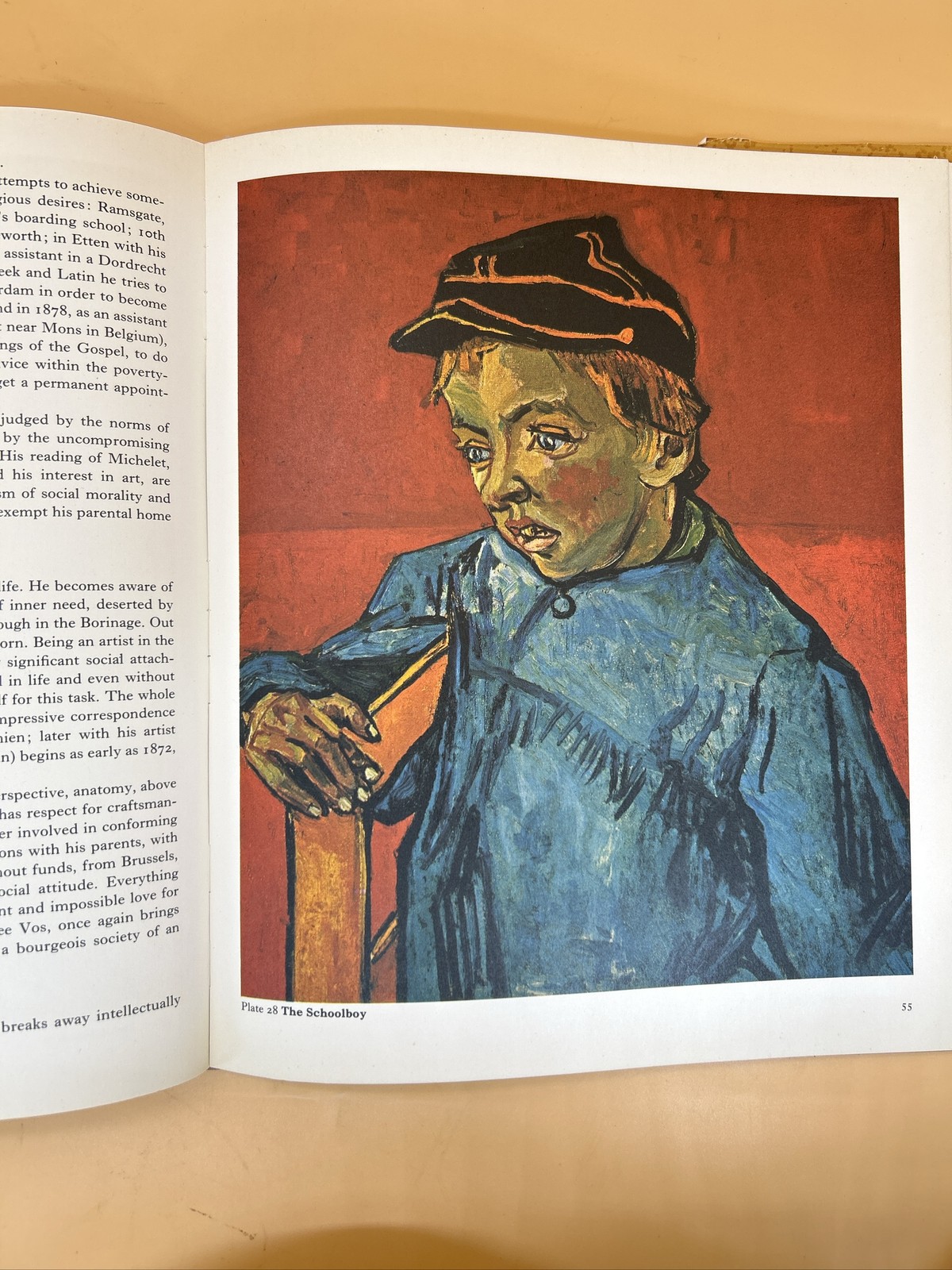 Van Gogh Vincent A.M. Hammacher Book Hardcover Art Biography. Painter. Drawing.