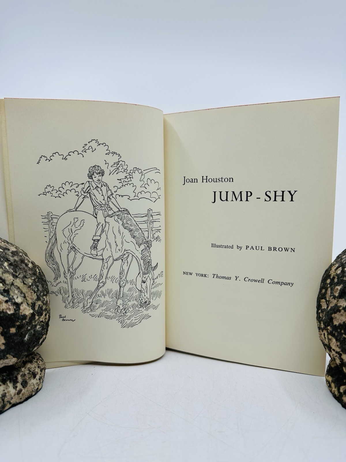 Joan Houston 2 Book Lot Set First Edition Printing Paul Brown Horse Show Riding