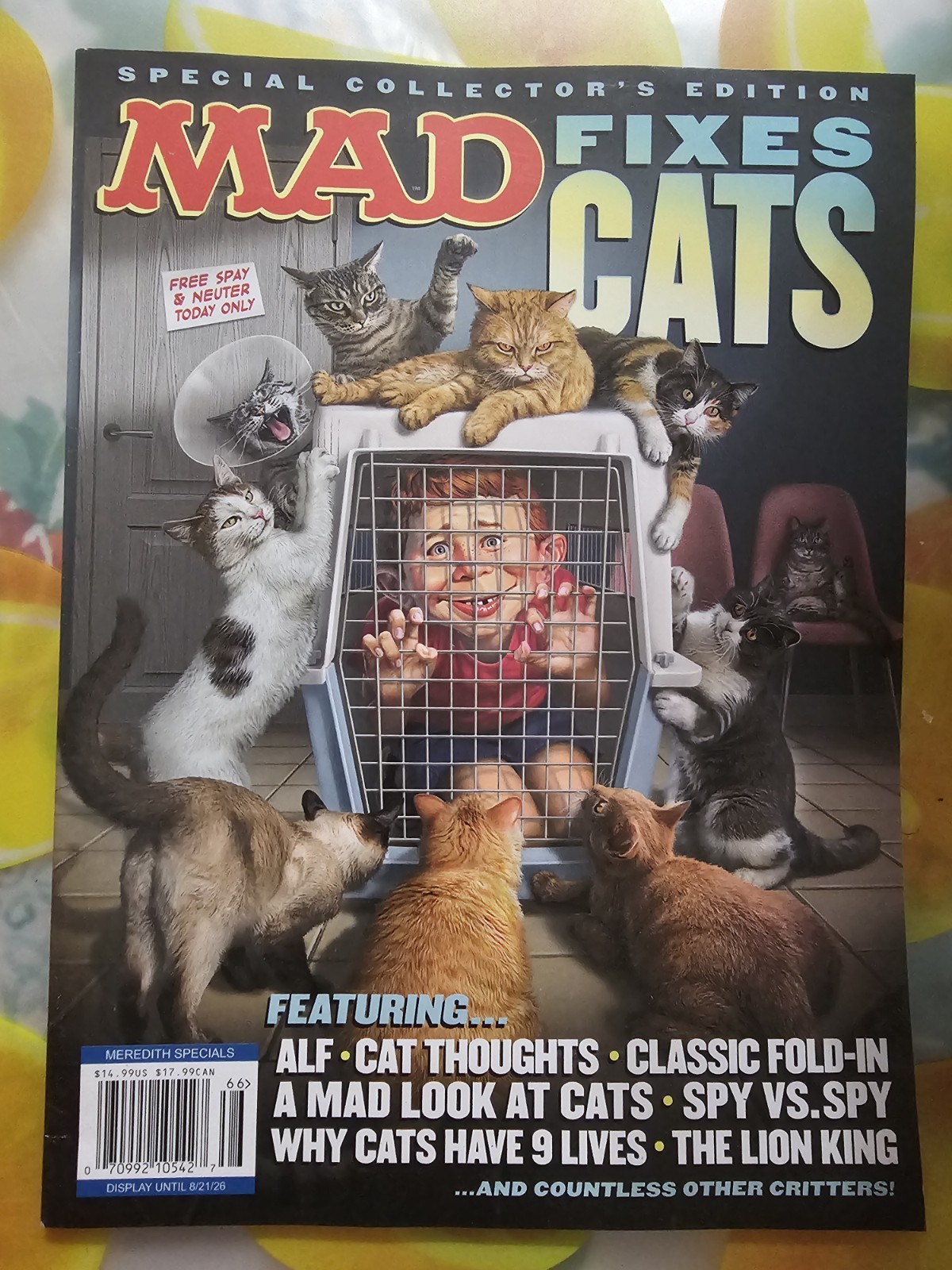 MAD Special Collector’s Edition Special Issue June 2026 Humor Magazine Cats