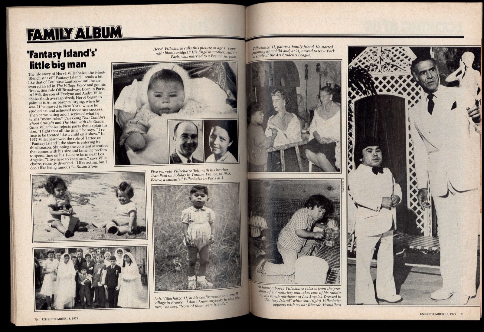 US magazine September 18, 1979 * TV shows for the fall ENTERTAINMENT NEWS
