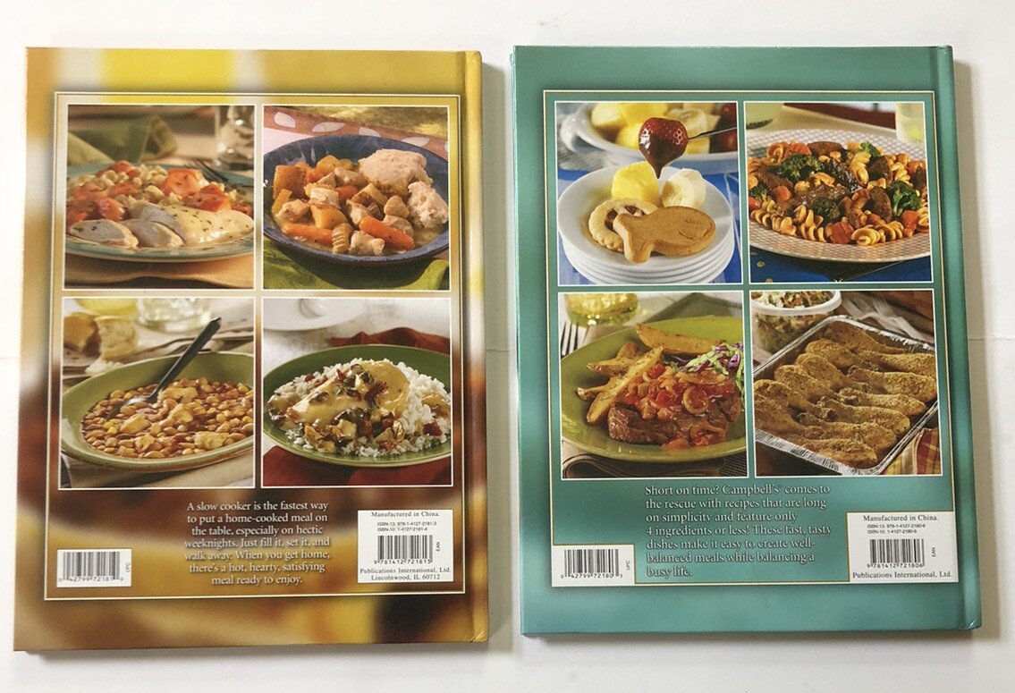 Campbell’s Slow Cooker & 4 Ingredients or Less Recipes by Campbell’s editors