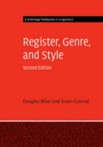 Register, Genre, and Style (Cambridge Textbooks in Linguistics), Biber, Douglas,