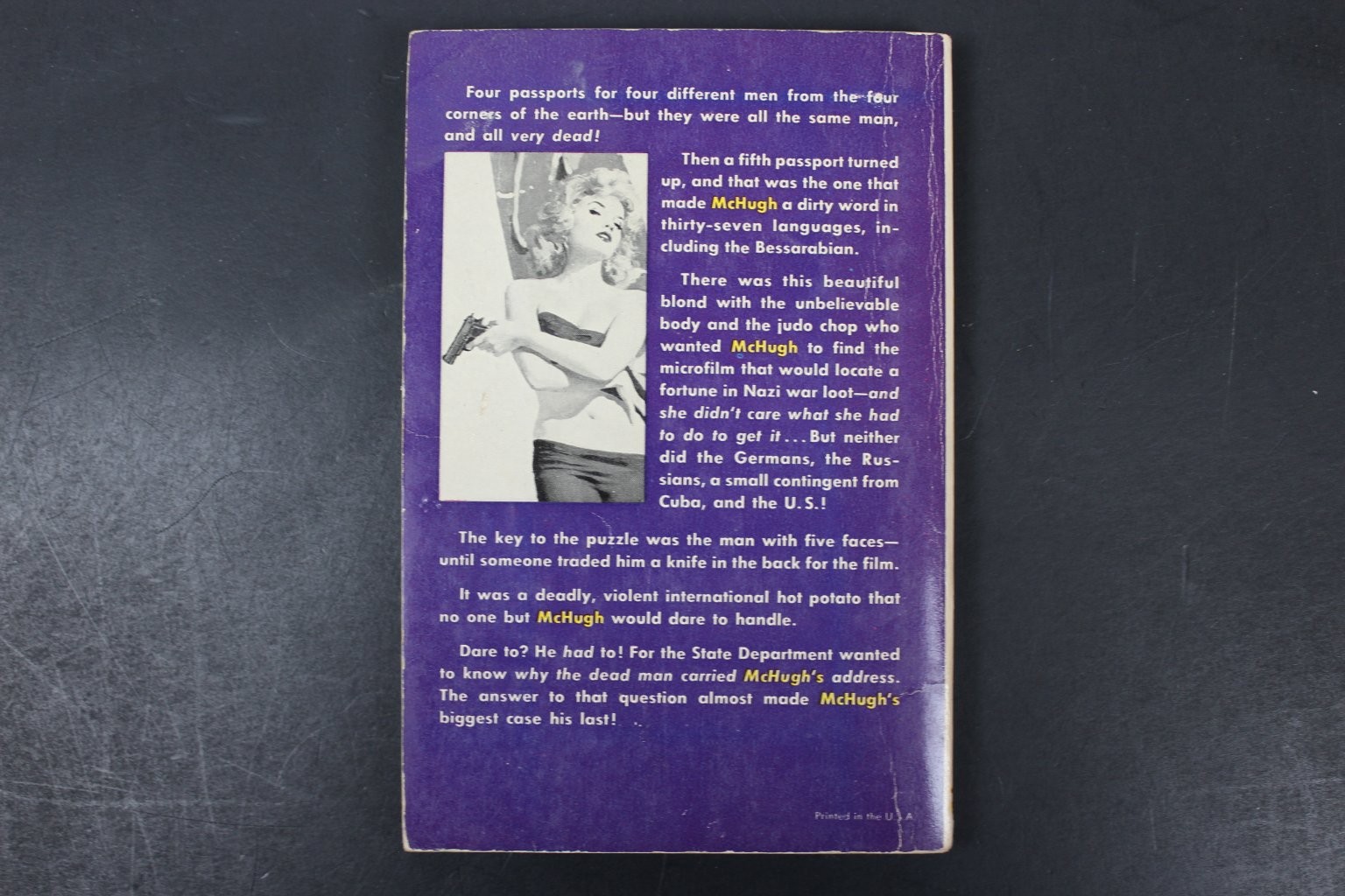 The Five Faces of Murder Jay Flynn 1962 Ace Books Pulp Crime Mystery F-156 GGA