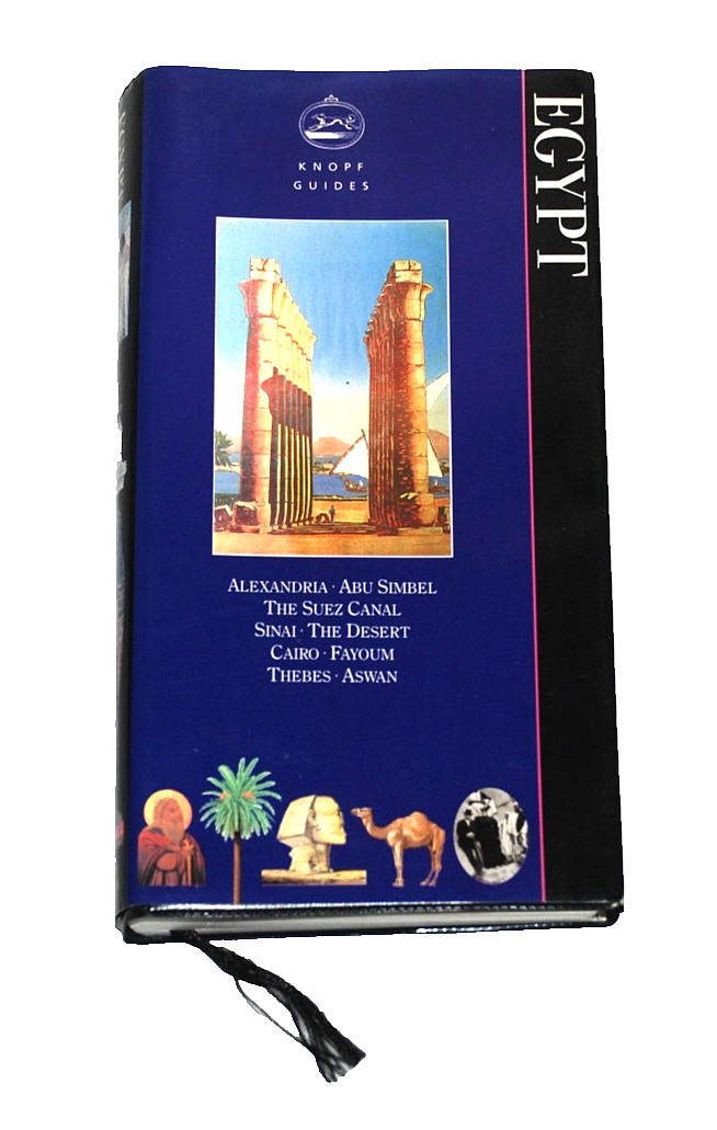 KNOPF GUIDE to EGYPT Full Color Softcover Travel Guide Alfred A. Knopf 560 Pages