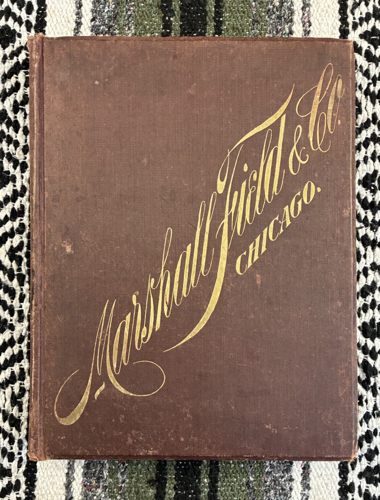 Original Marshall Field Catalogue 1892-1893 – toys, dolls, perfumes, instruments