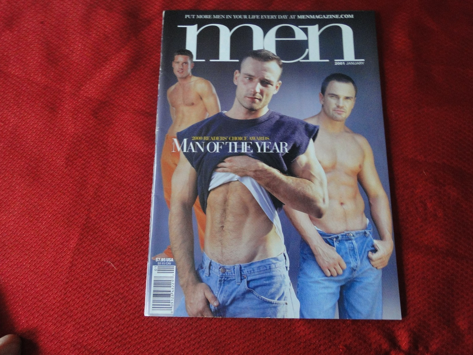 Vintage Gay Interest Magazine Men January 2001 GM