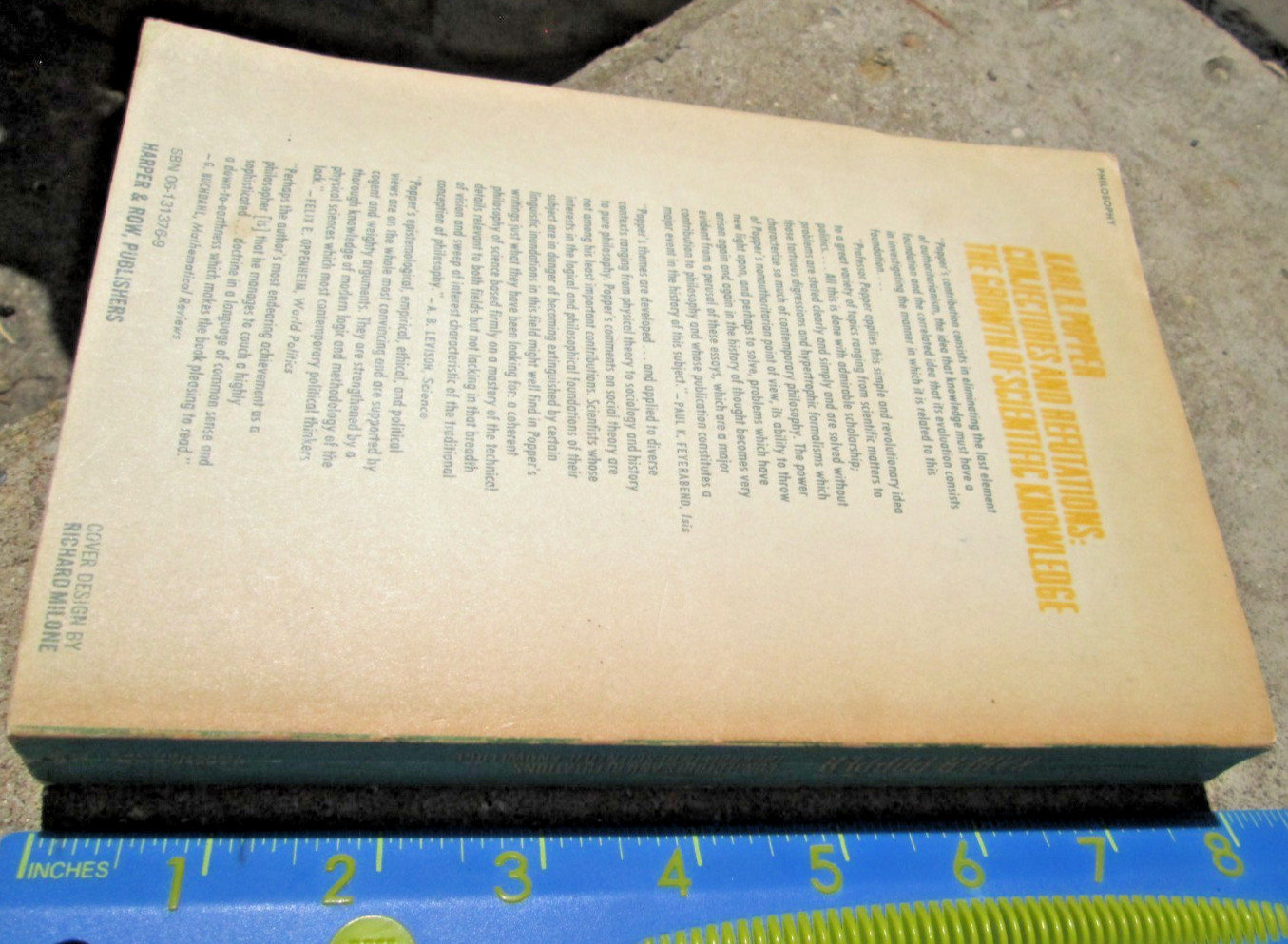 Conjectures and Refutations Growth of Scientific Knowledge Karl Popper TPB #1376