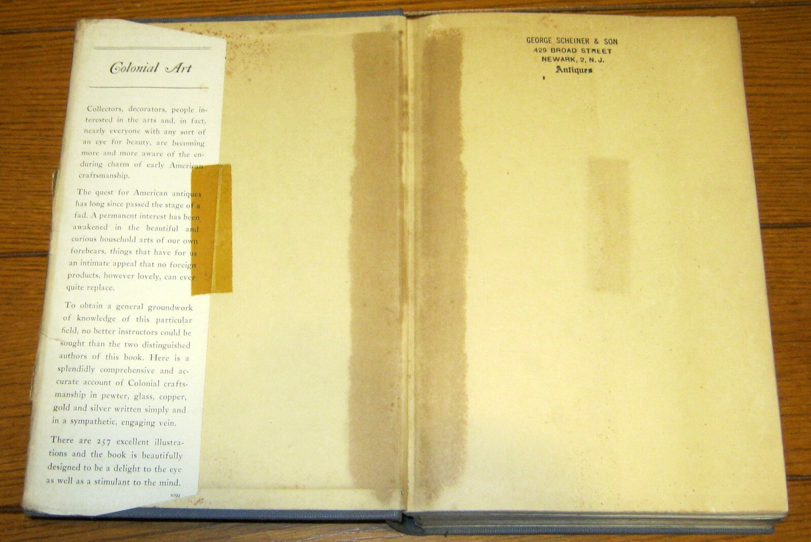 The Practical Book of American Antiques 1927 Hardcover 390 pages