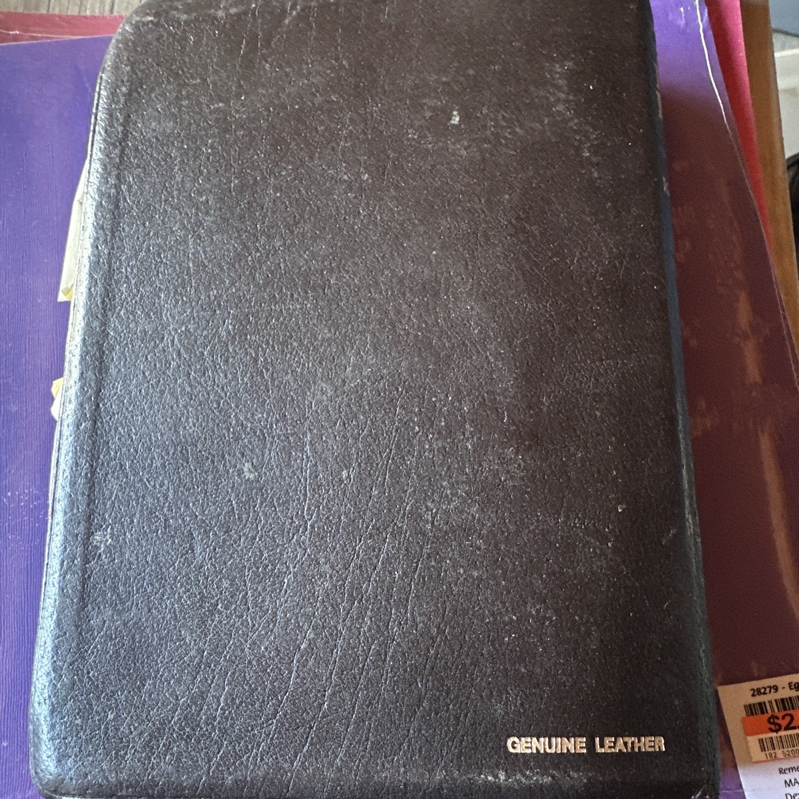 Oral Roberts Holy Bible KJV Oral Roberts Edition Leather Bound Signed Inscribed
