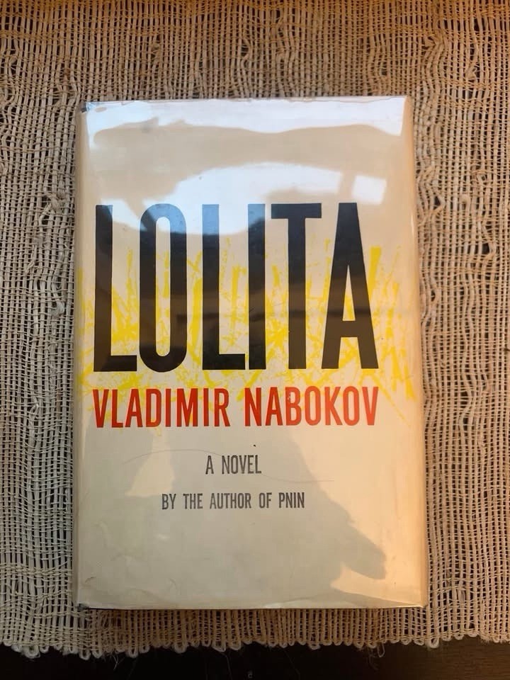 Lolita by Vladimir Nabokov Hardcover w/ Dust Jacket, 1st US Edition 1958