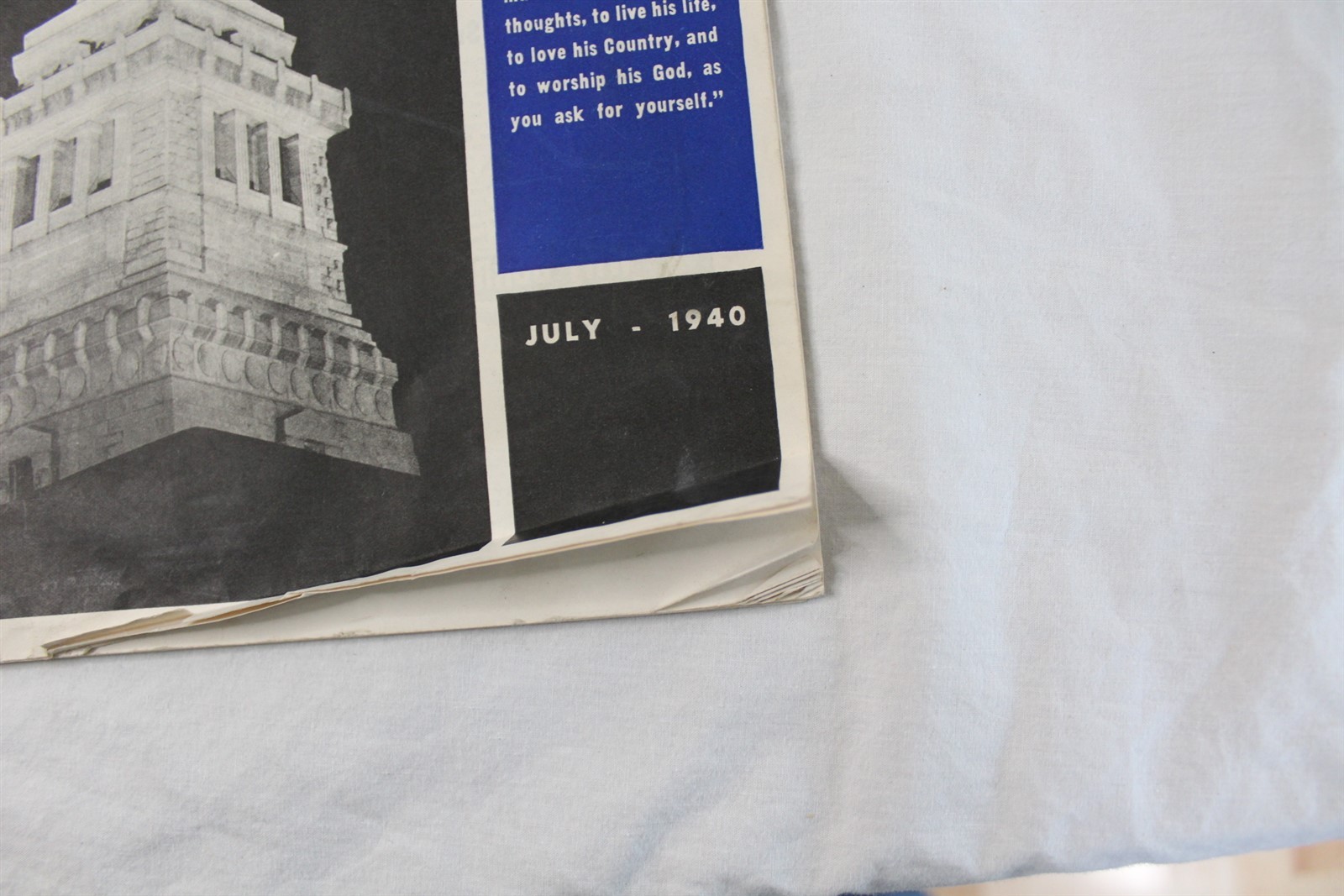 Vintage The Eagle Magazine 39 Pages July 1940 Lots of Ad Pages