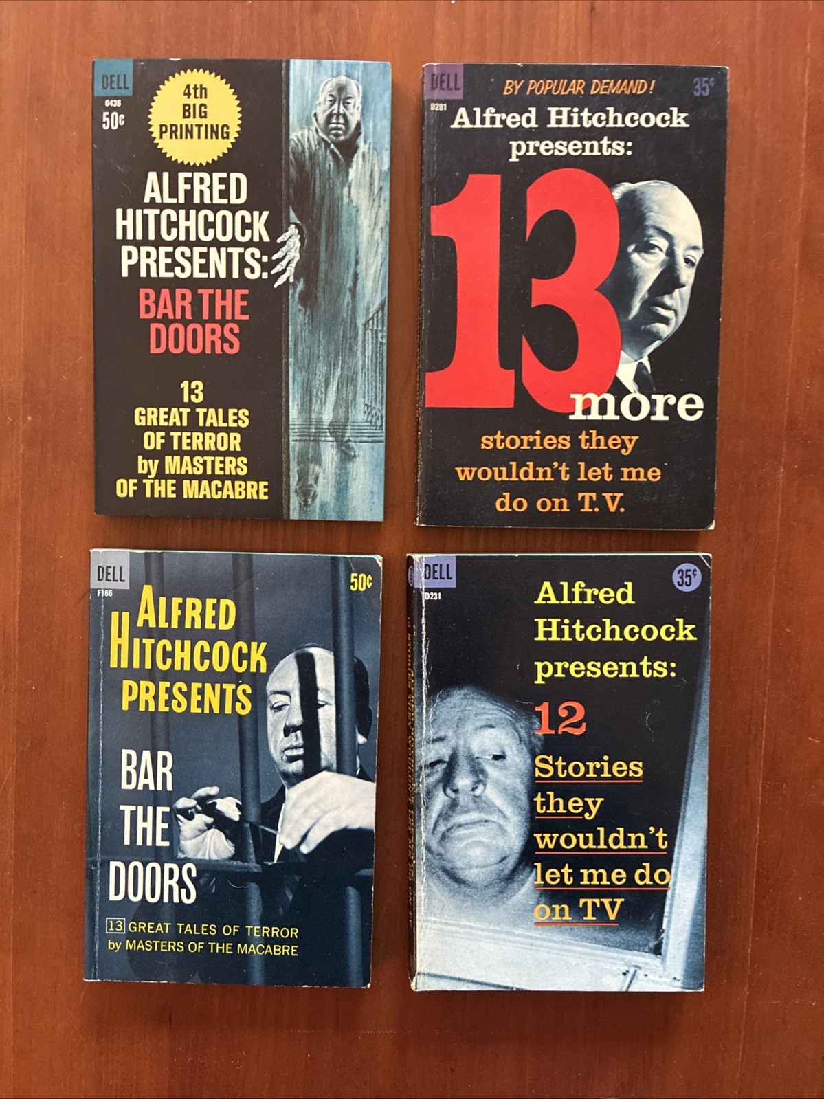 Lot Of 10 Alfred Hitchcock Paperback Books (1961 – 1965)