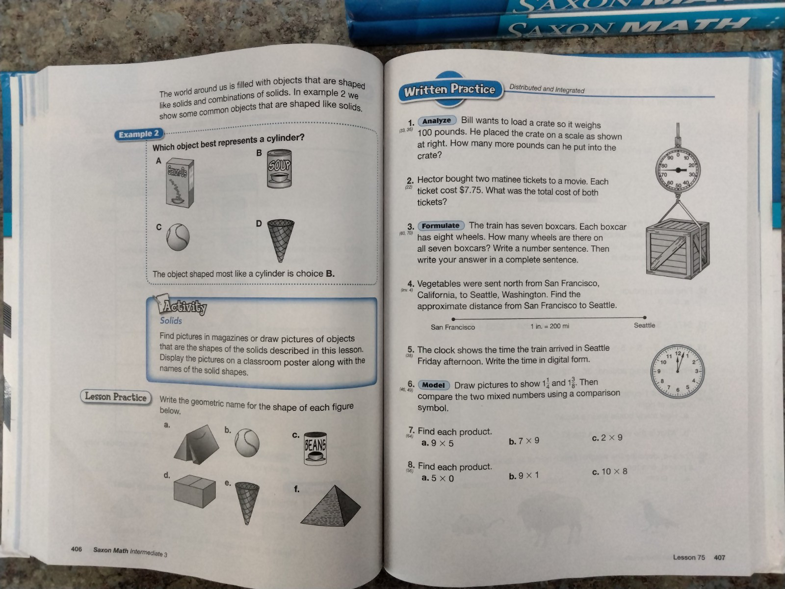 Saxon Math Intermediate 3 Student Edition