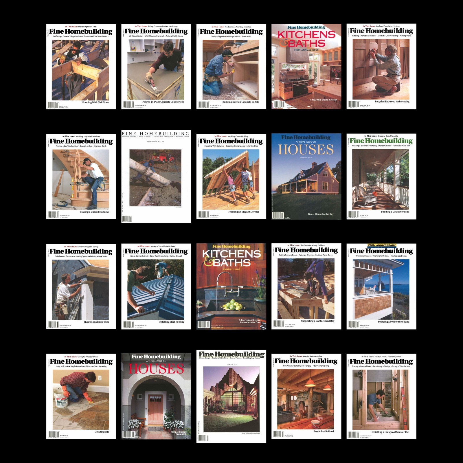 Fine Homebuilding Magazine – 392 Issues & Specials on USB + Immediate Bonus