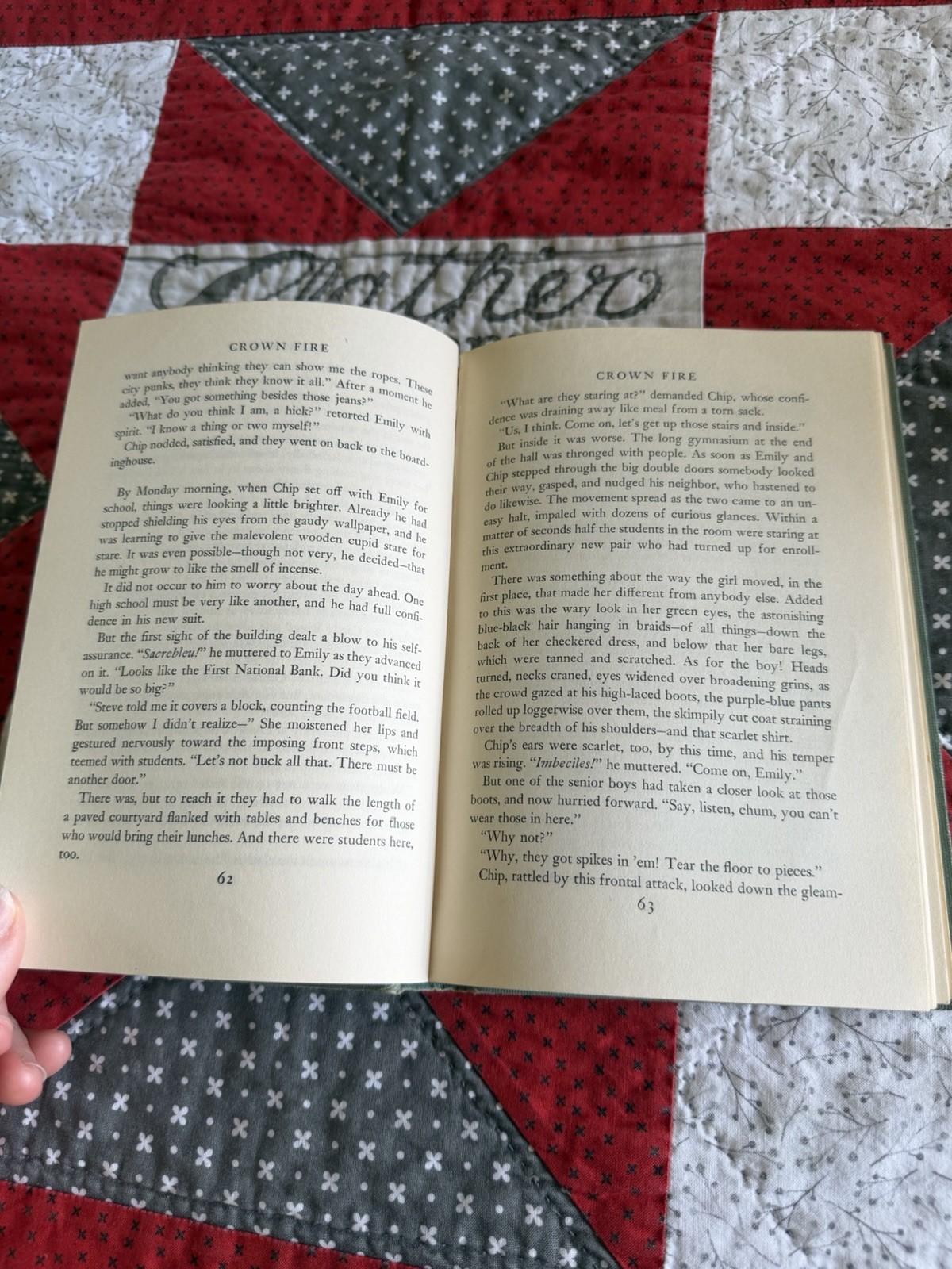 Crown Fire, Eloise Jarvis McGraw, 1951 Hardcover Vintage Children’s Book
