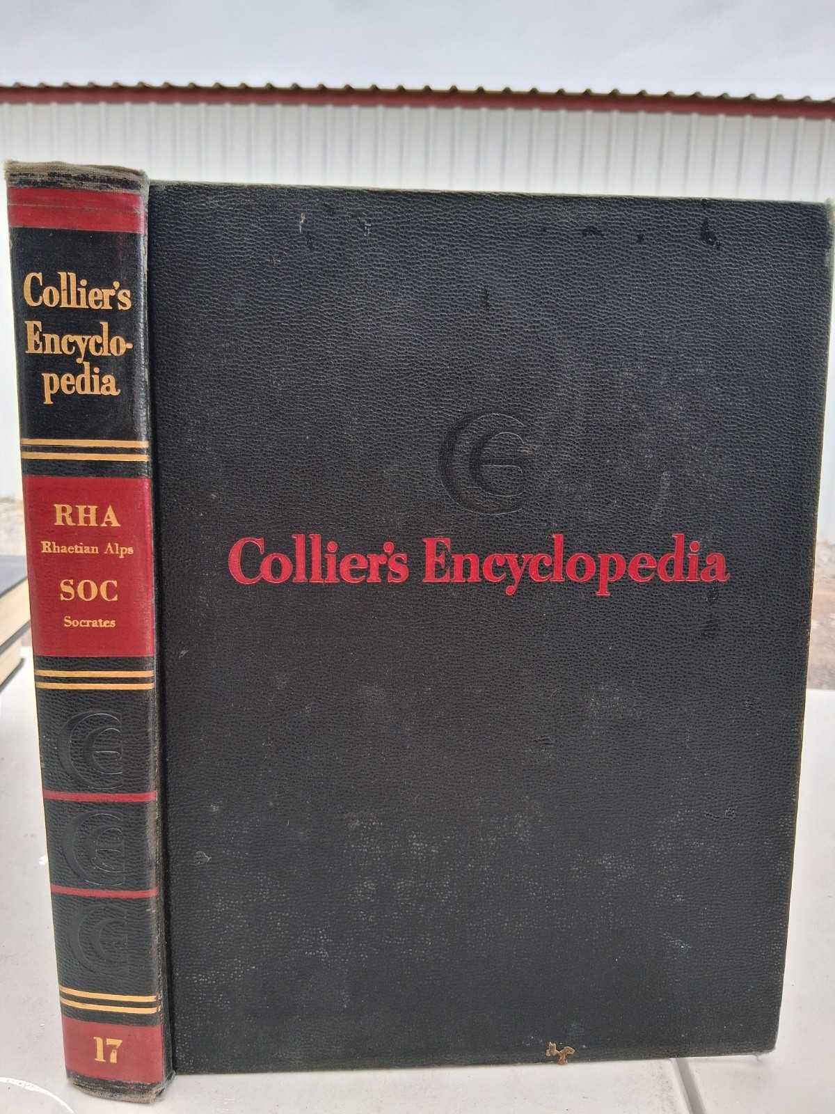 1957 Collier’s Encyclopedia Volume 1 – 20 Complete Set, See Photos