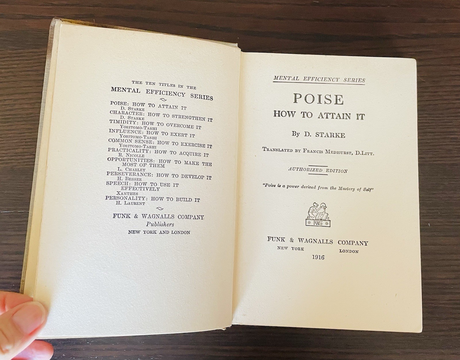 Mental Efficiency Series 1916 Funk & Wagnalls Complete Set 10 Vols