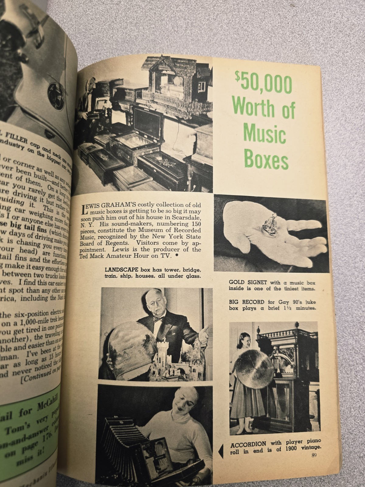 Mechanix Illustrated Magazine July 1957 $.25