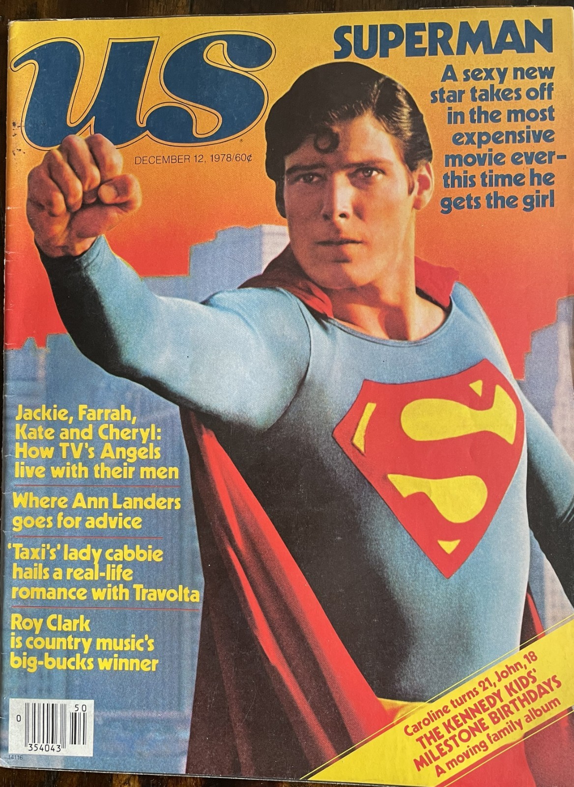 Christopher Reeve – Superman – 3 Magazines from 1978-79