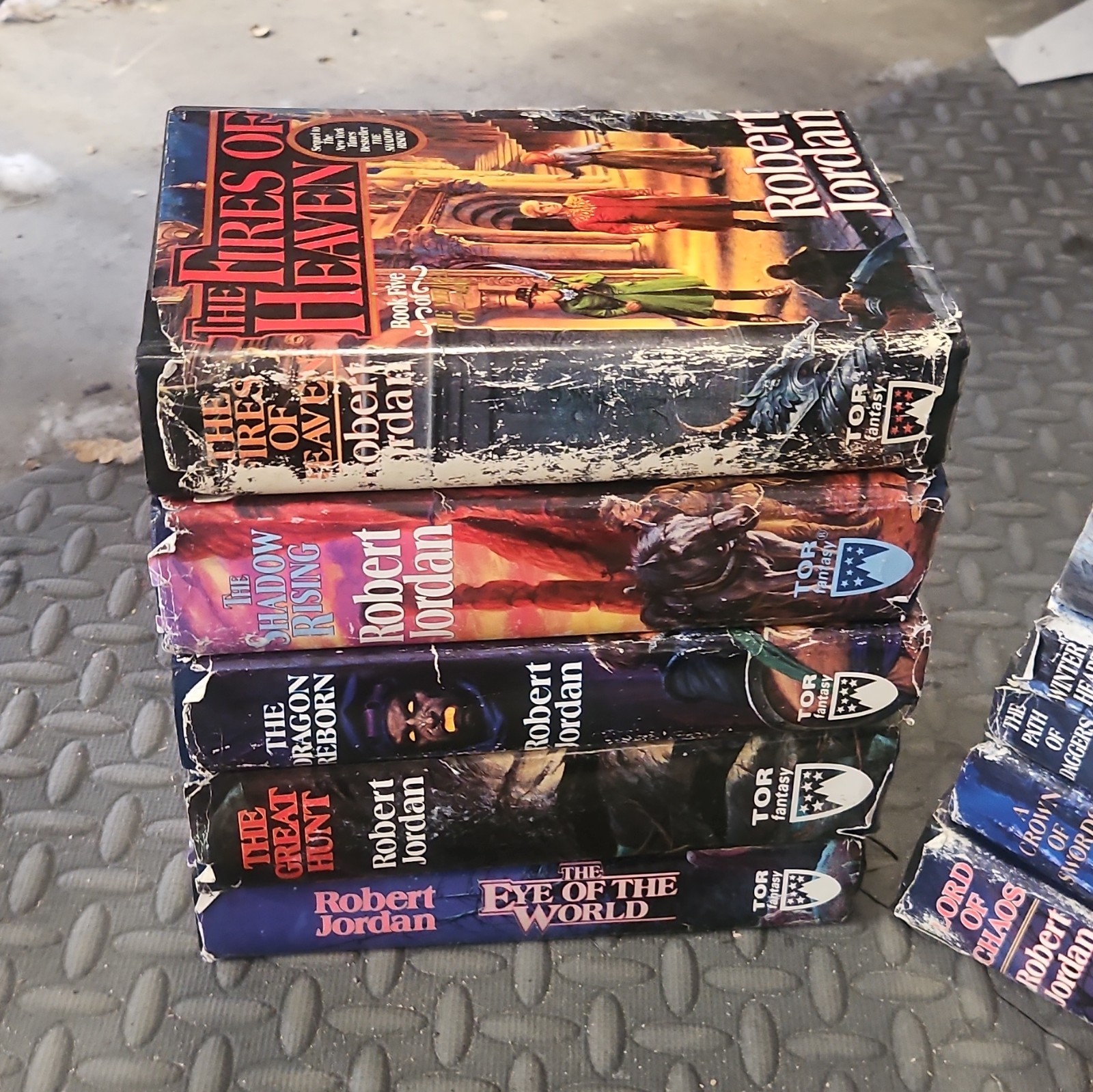 Robert Jordan/Brandon Sanderson Wheel of Time Hardcover Lot Tor DJ