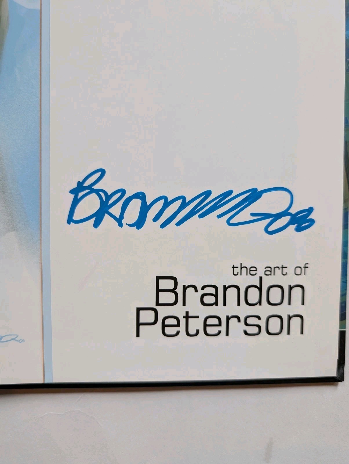 Venus Overdrive Art of Brandon Peterson Signed 2008 Hardcover Brandstudio Press
