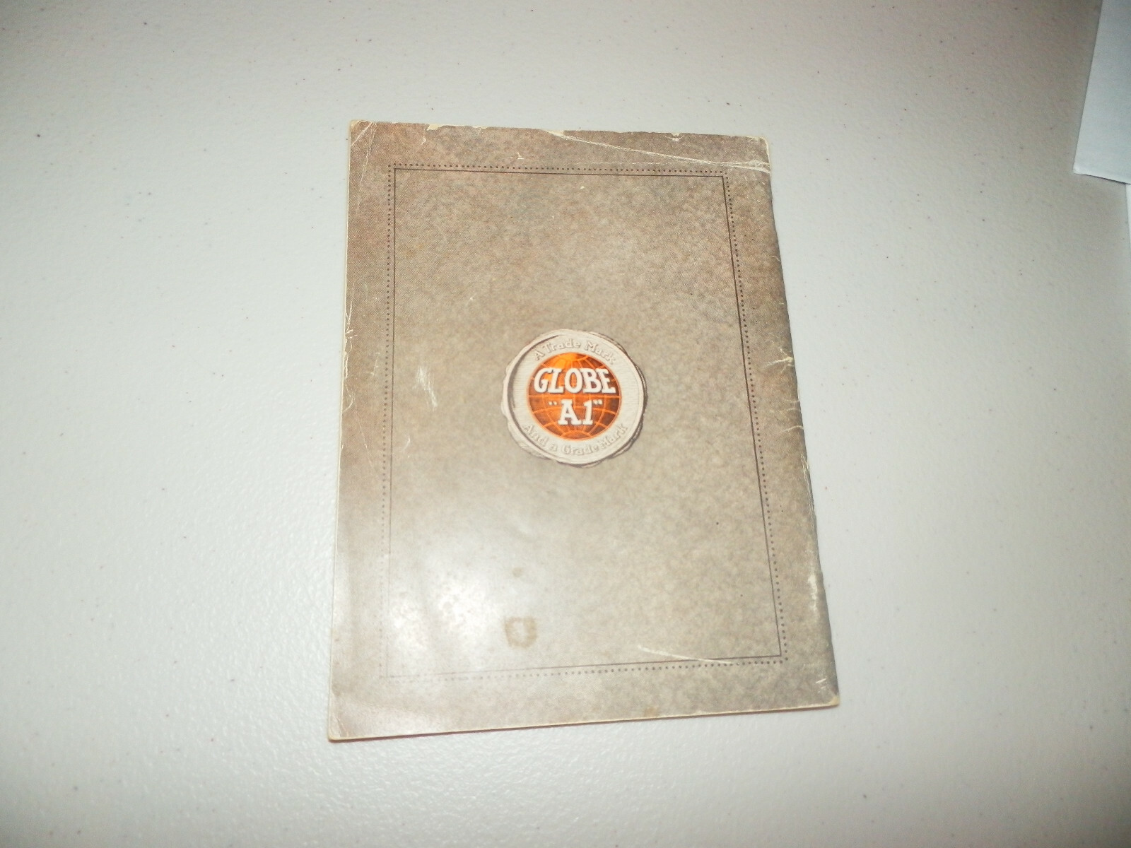 Vintage 1921 Recipes for GLOBE A1 Products Globe Mills of California Cook Book