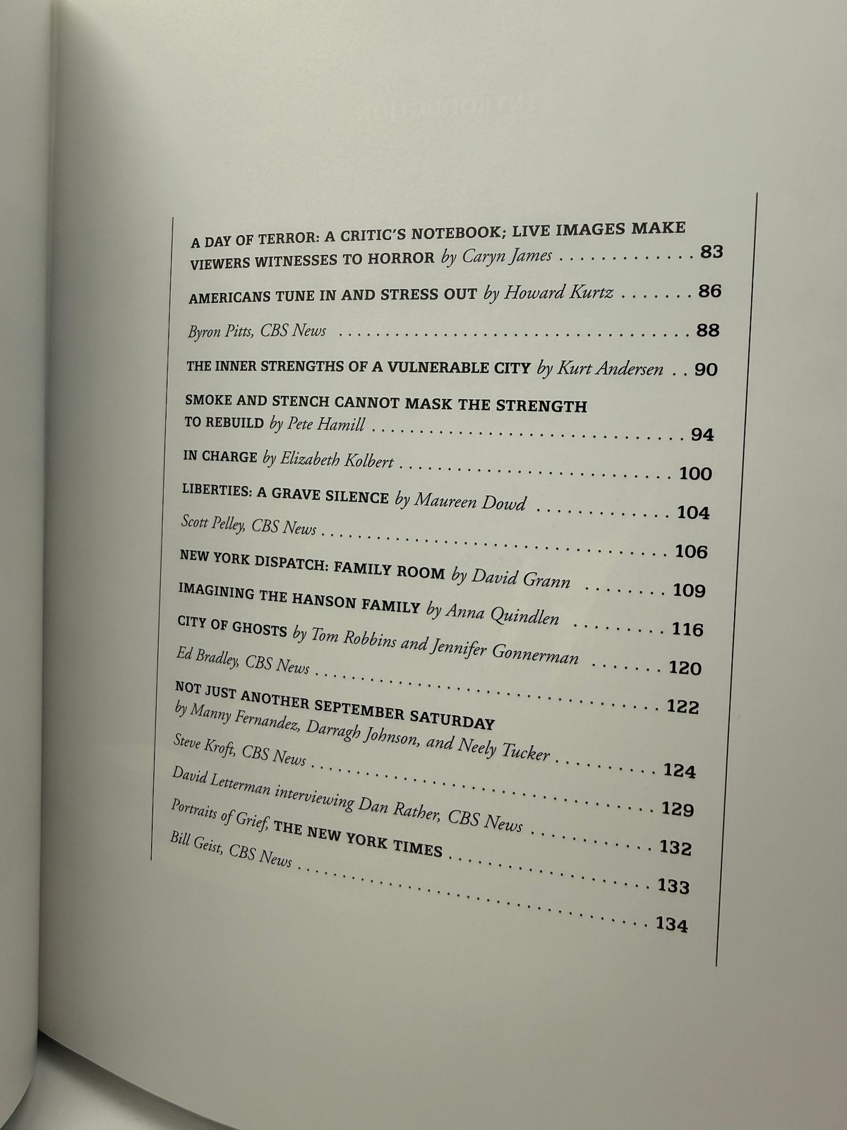 What We Saw CBS News Hardcover Book with DVD 2001 America Responds Stamp Sheet
