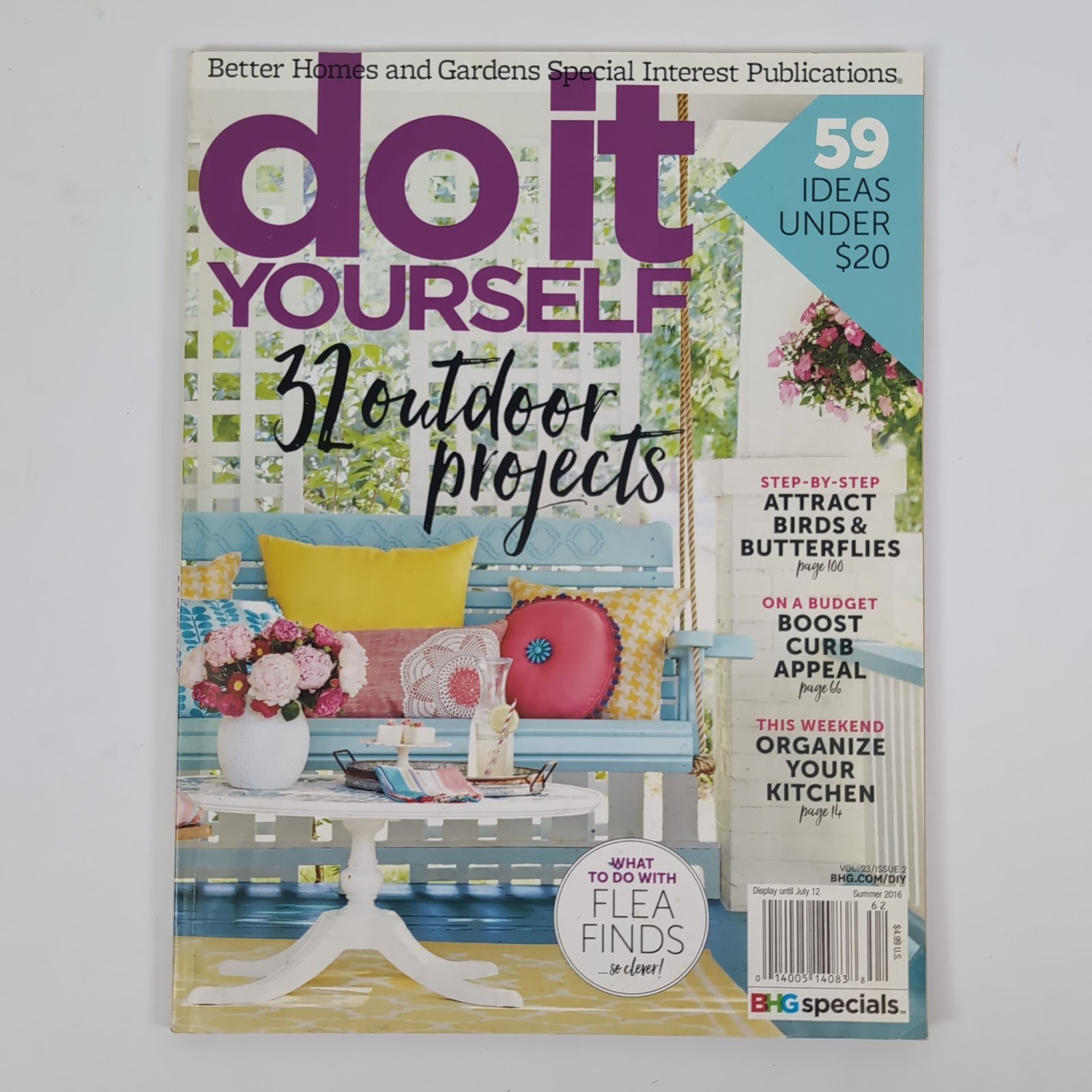 Do It Yourself Magazine Summer 2016 BHG Specials 32 Outdoor Projects Home Decor