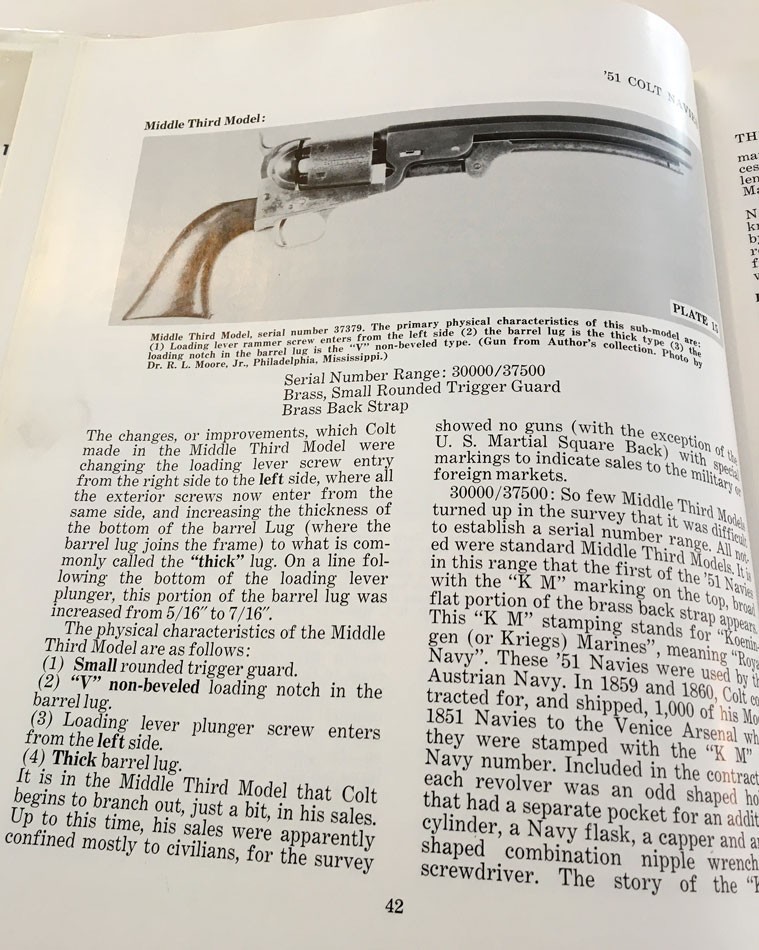 ’51 “1851” COLT NAVIES 1ST ED 1967 HC BOOK BY NATHAN L. SWAYZE 243 PAGES