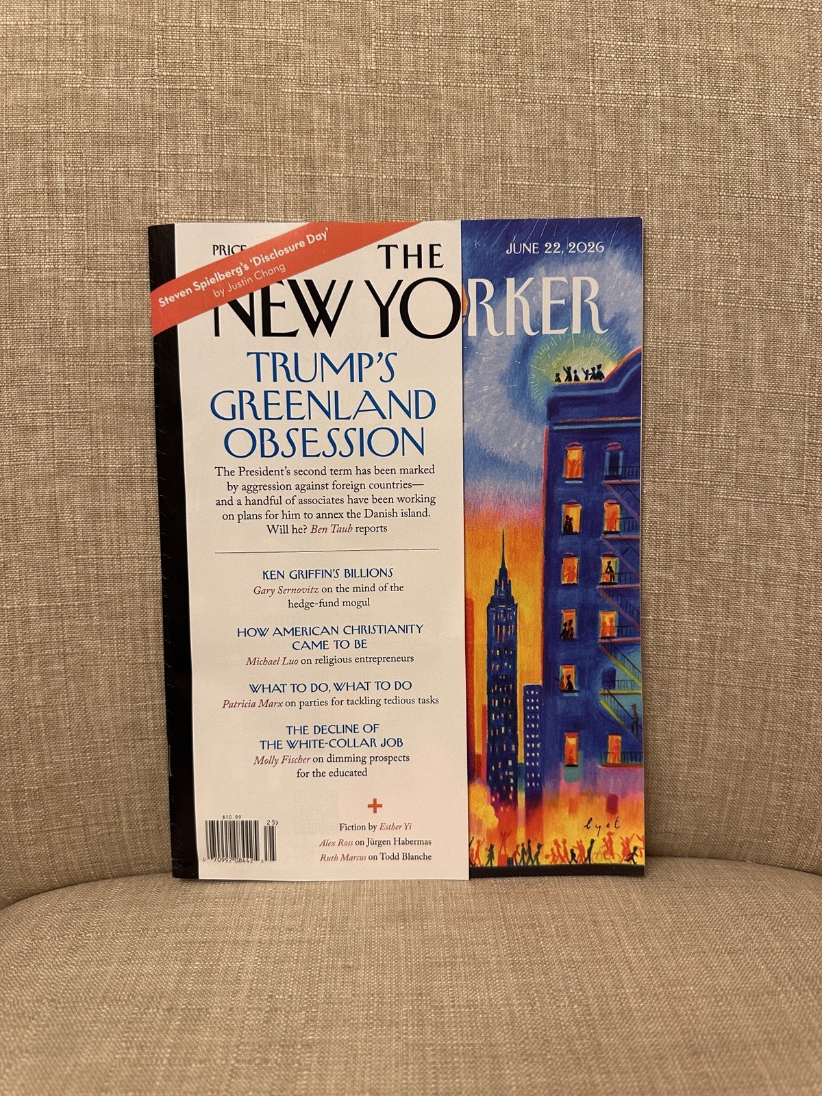 THE NEW YORKER MAGAZINE – JUNE 22 – NY KNICKS AFTER THE COMEBACK – BRAND NEW