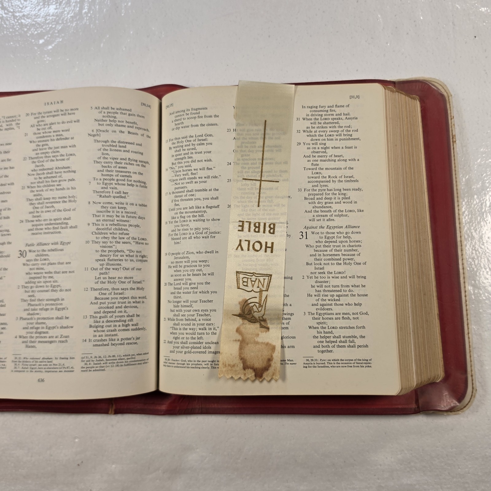 Vtg 1971 New American Bible Holy Name Edition Spiritual Arts Catholic Family