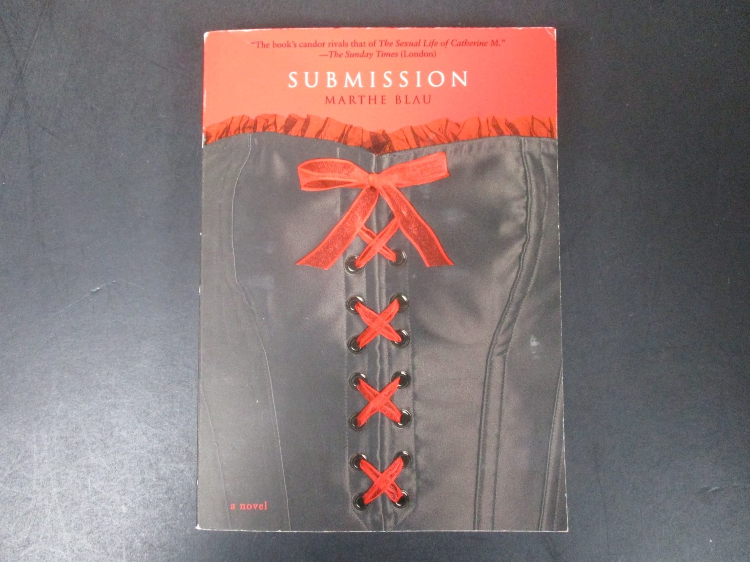 Submission by Marthe Blau 2006 Fiction Atria Books Paperback PB