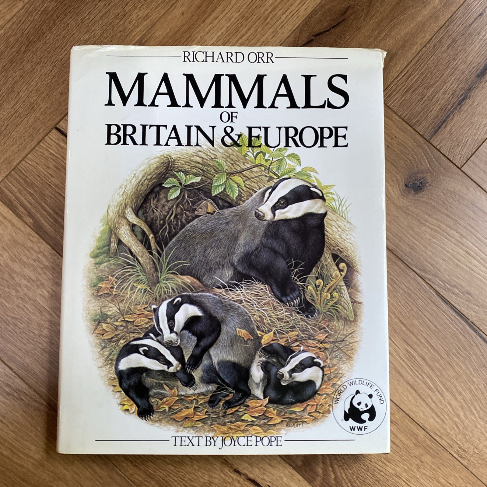 Mammals of Britain and Europe by Pope, Joyce Hardback Book