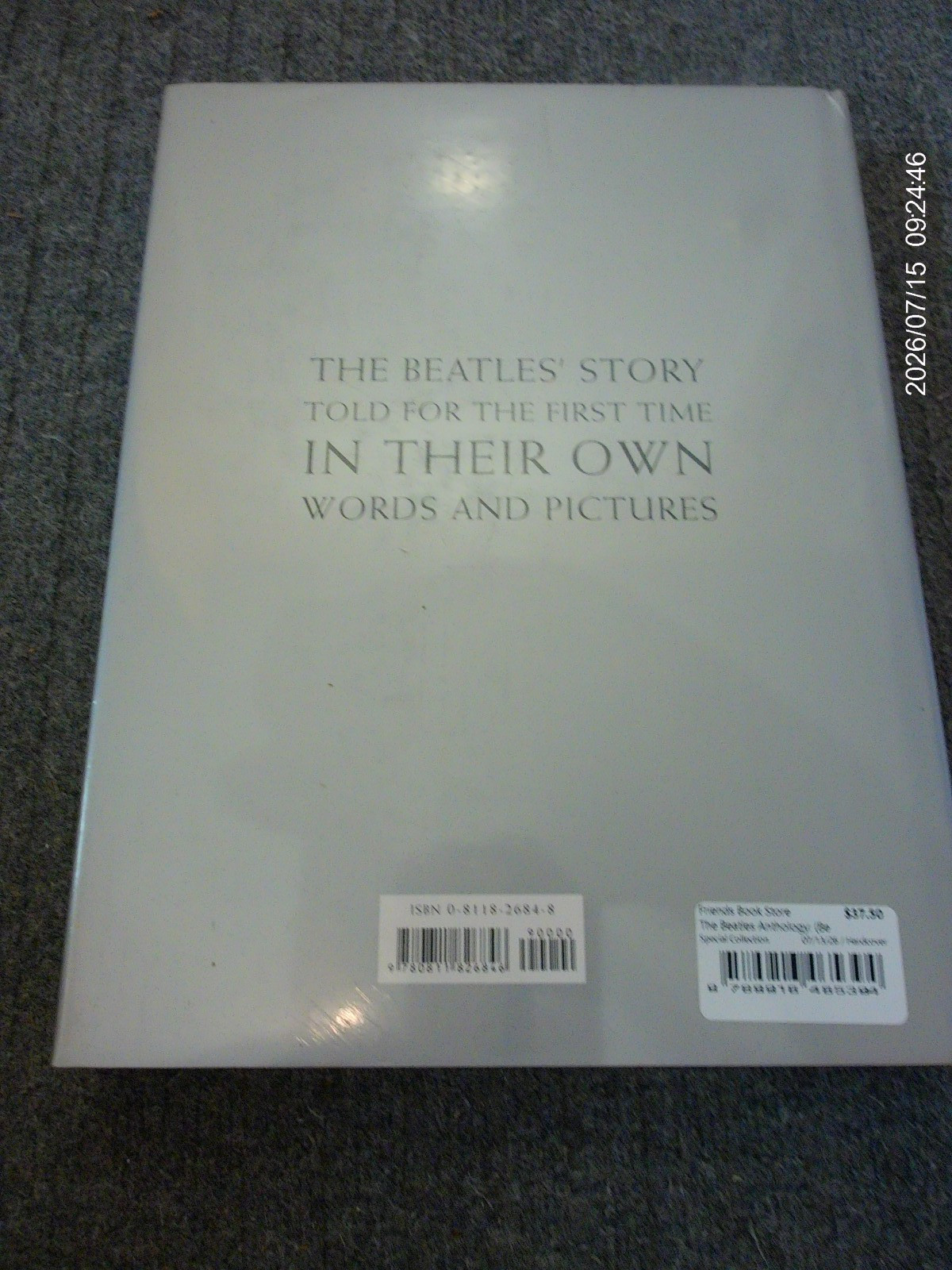 The Beatles Anthology – (2000, HB) NEW SEALED