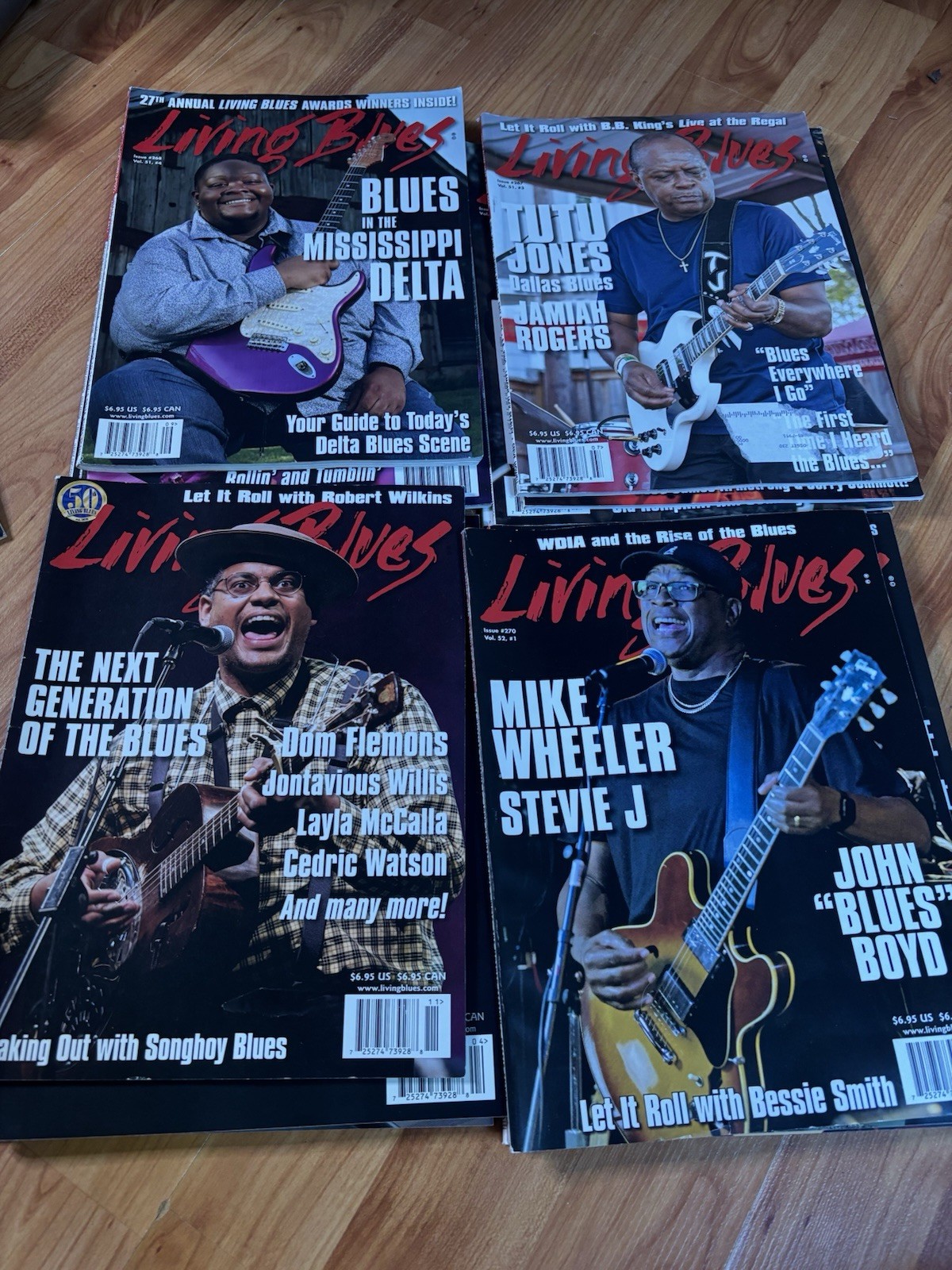 Lot x 20 Living Blues Magazine 2014 2016 2017 2018 2020 2021 Music (B)