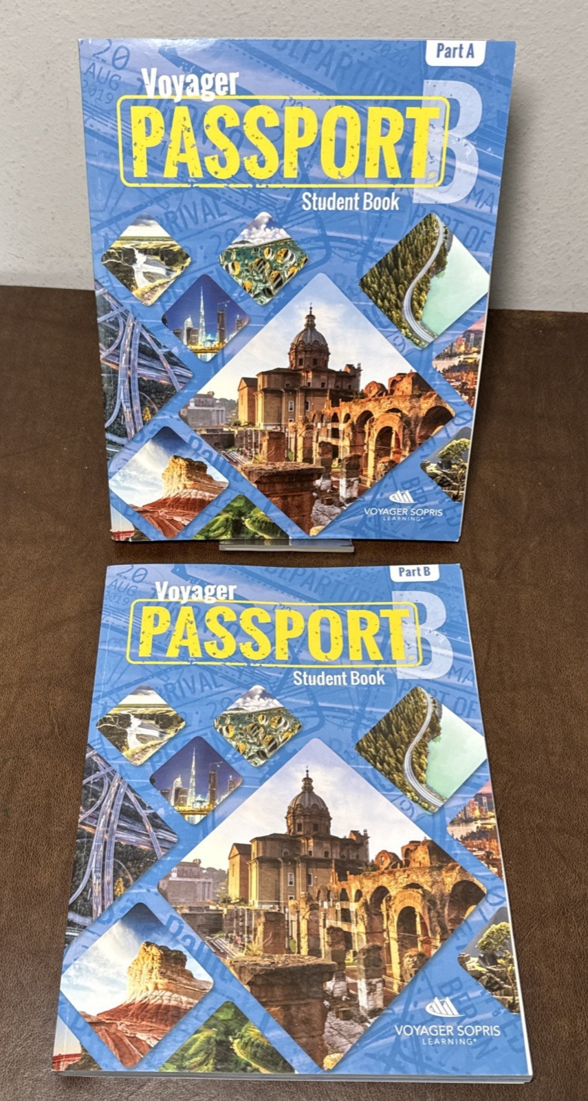 2020 Voyager Passport B Part A & B Student Book Home School Early Education NEW