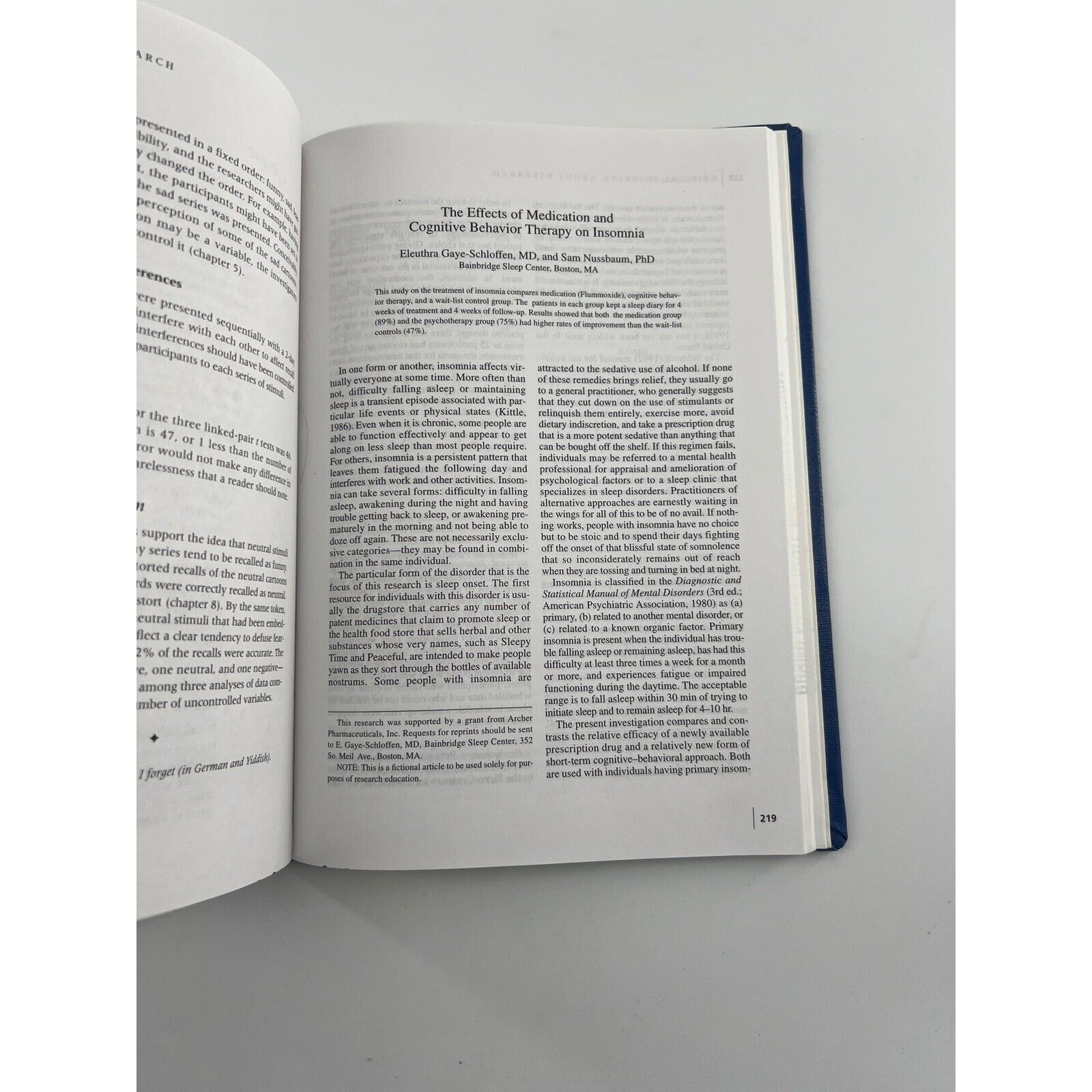 Critical Thinking about Research : Psychology and Related Fields Meltzoff Book