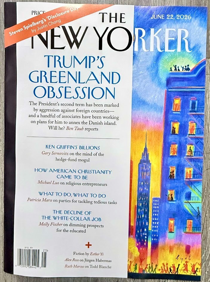 THE NEW YORKER MAGAZINE – JUNE 22, 2026 – NEW YORK KNICKS SPECIAL – BRAND NEW