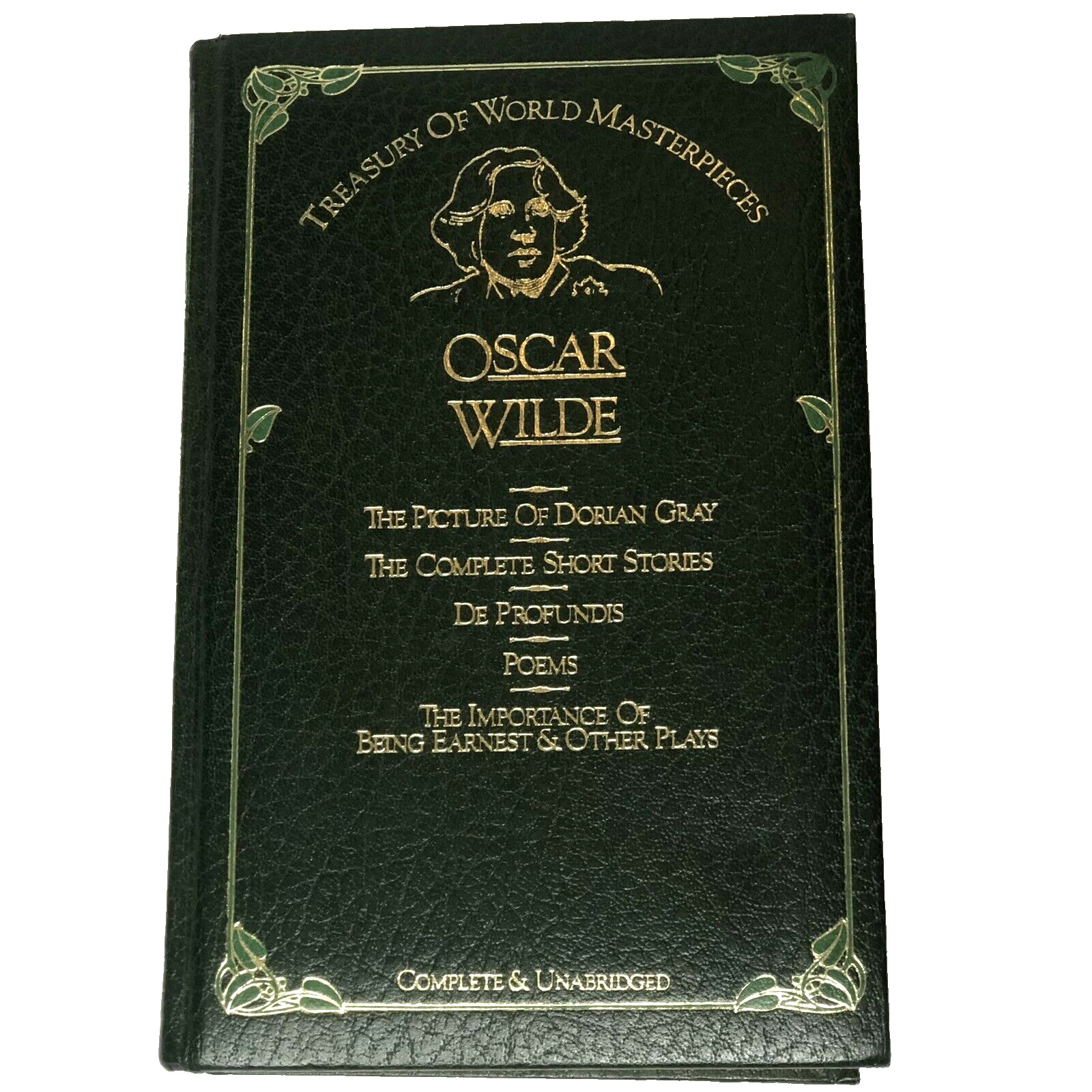 Oscar Wilde Treasury of World Masterpieces Complete & Unabridged 784 Pages, 1983