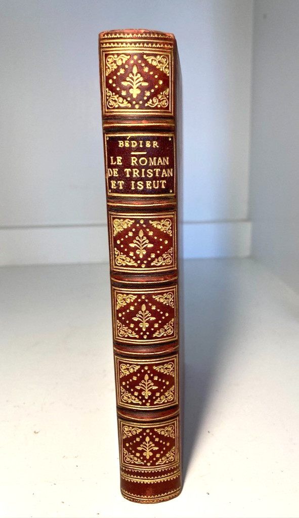 1924 Tristan et Iseut Joseph Bédier Fine Leather Binding Hachette London Pollen