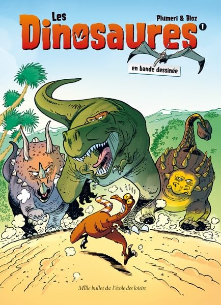 Les dinosaures en bande dessinée – Tome 1 by Plumeri, Arnaud Book The Fast Free
