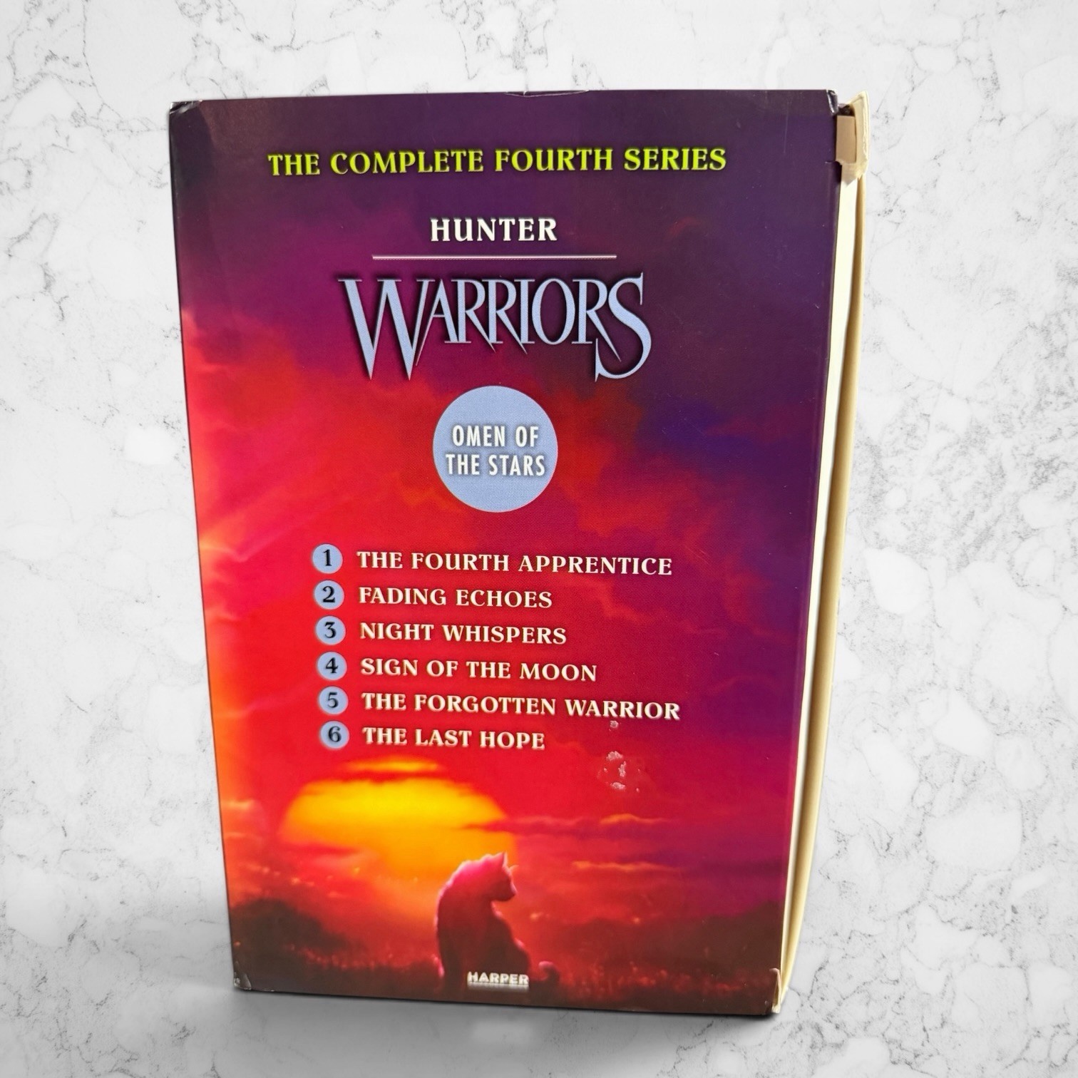 Warriors – Omen of the Stars – Complete 4th Series Box Set Books 1-6 Erin Hunter