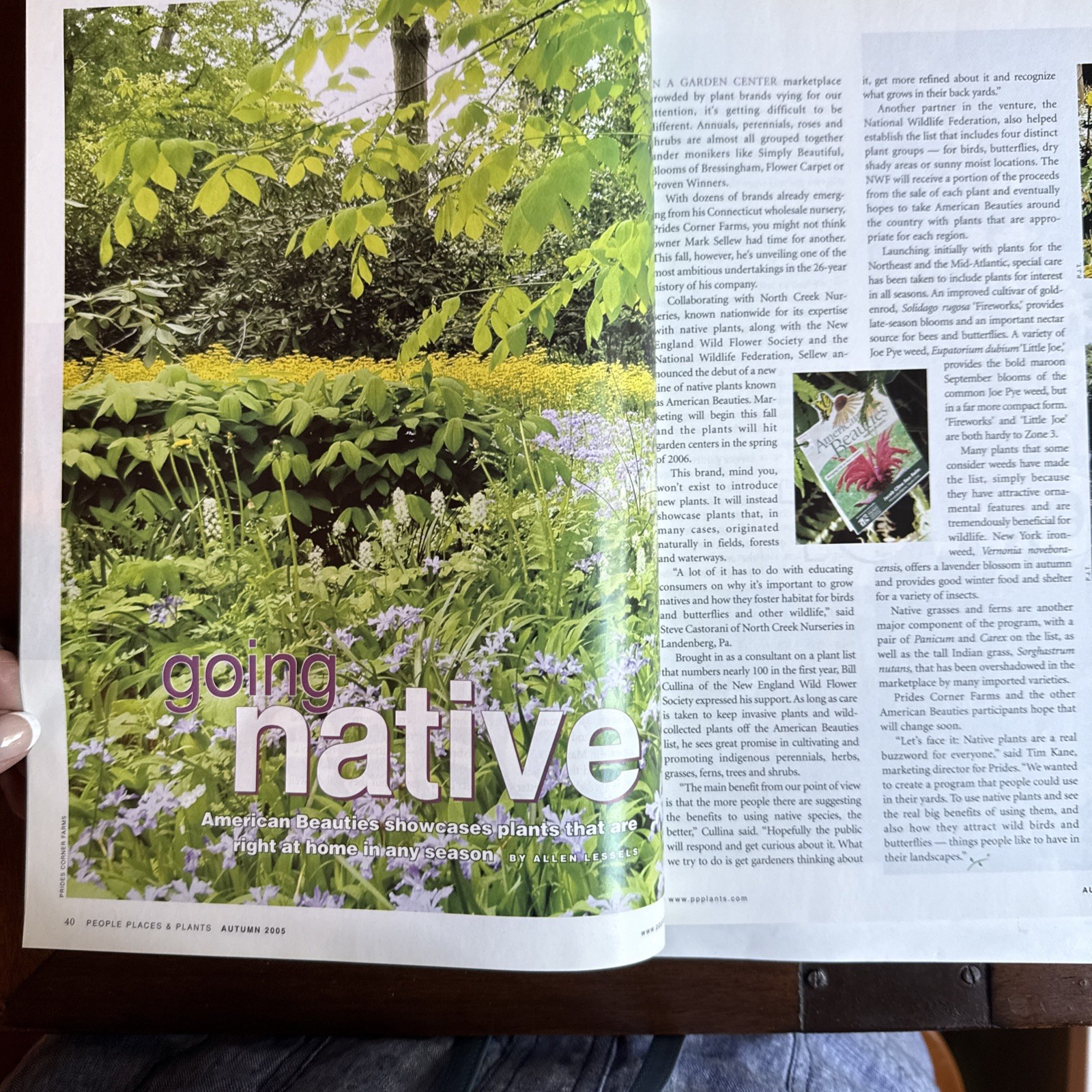 PEOPLE PLACES PLANTS – New England & New York Garden Magazine Autumn 2005 112 Pg