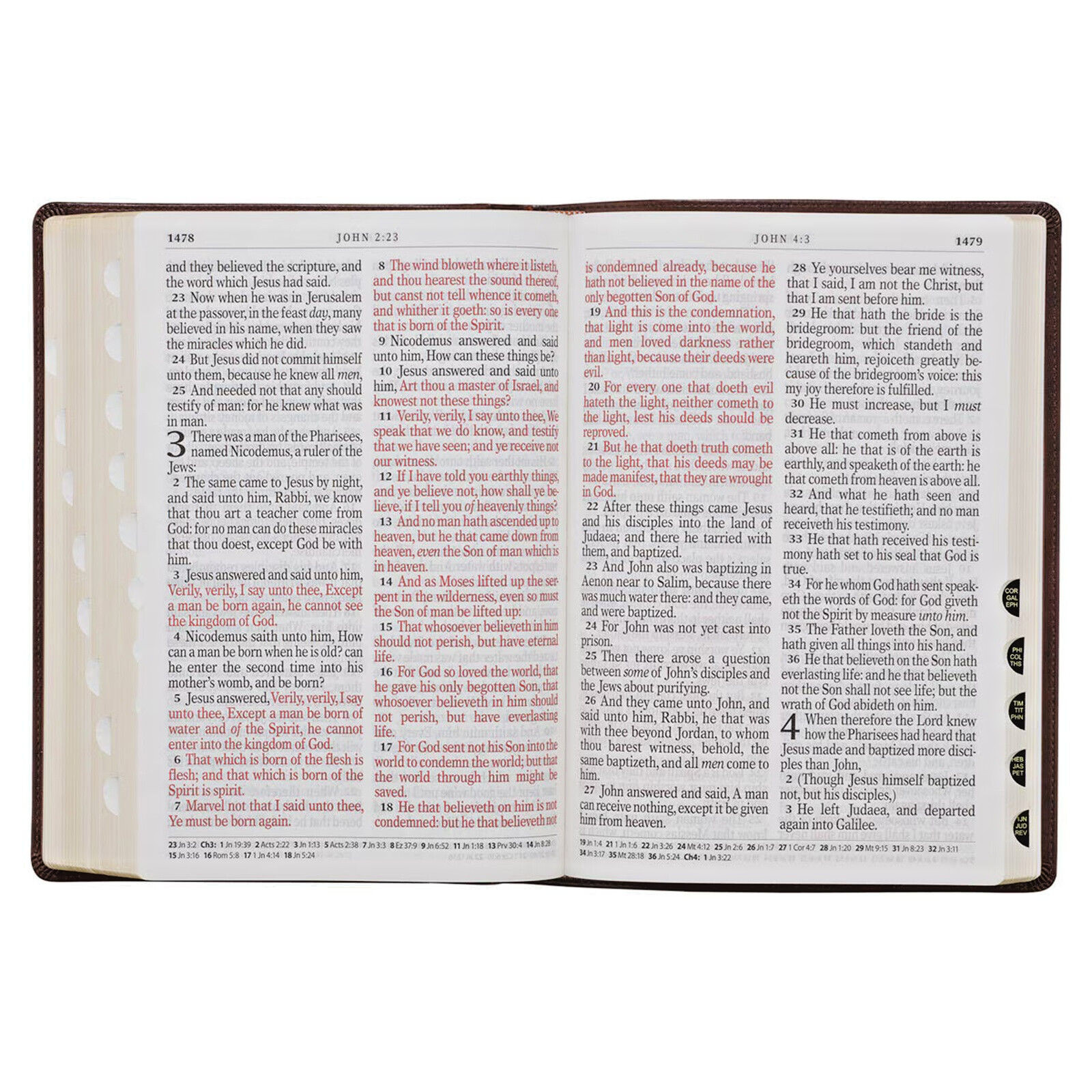 KJV Super Giant Print Bible-Brown Faux Leather Indexed BRAND NEW in Shrink Wrap!