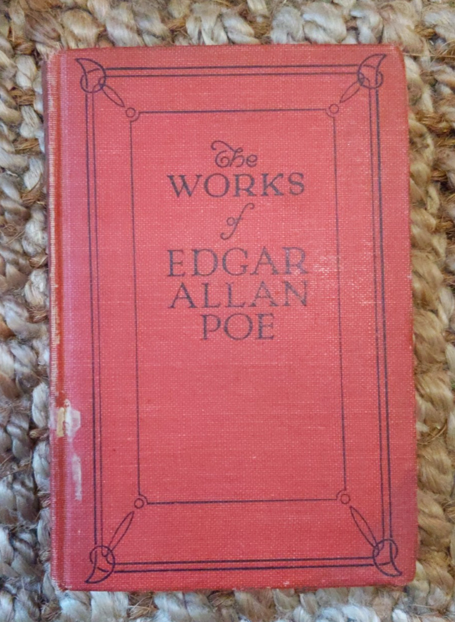 The Works of Edgar Allan Poe Vol X 1904 Small Antique Book