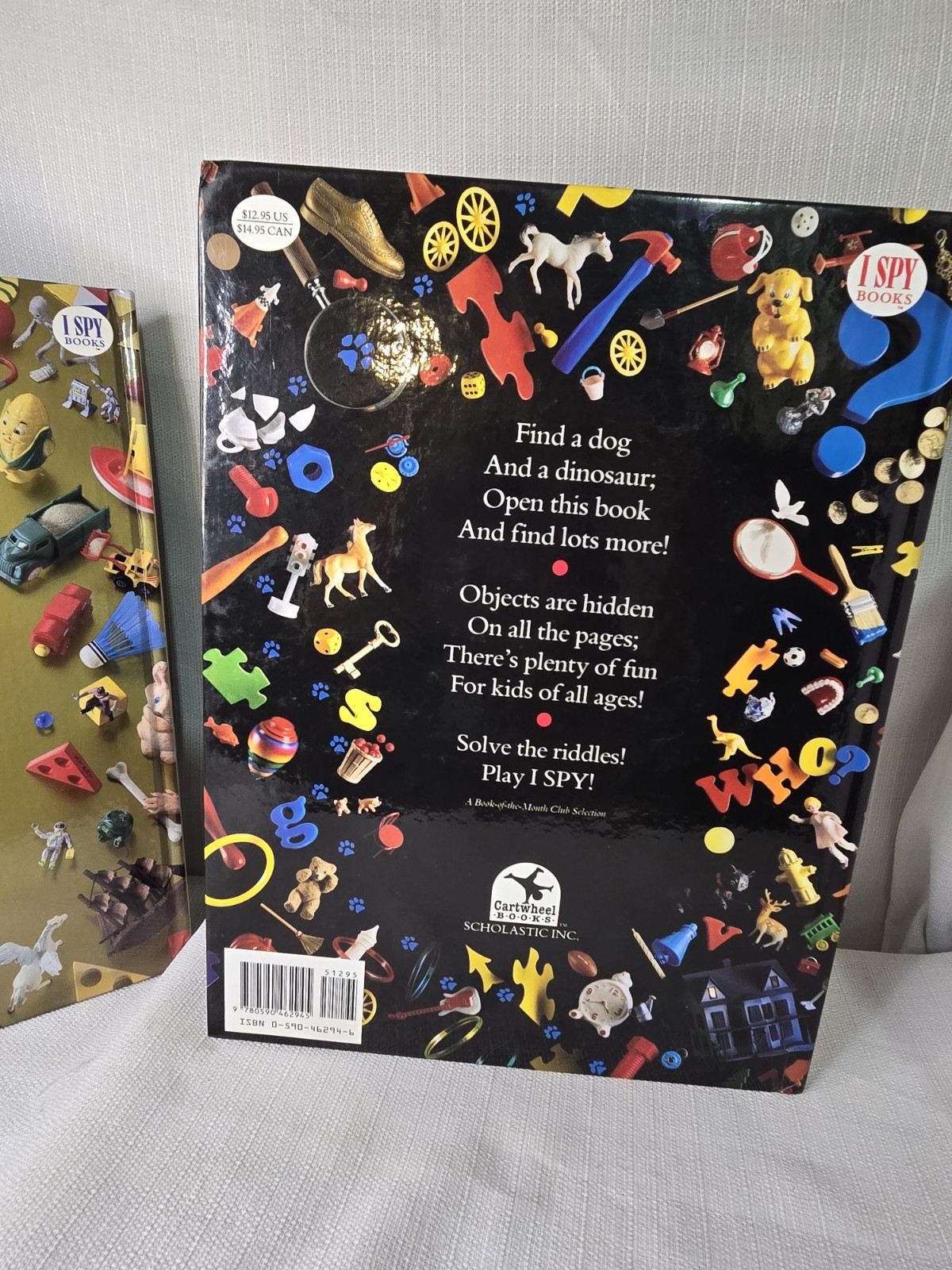 I Spy Books 90s Scholastic Gold Challenger And Mystery LOT Of 2