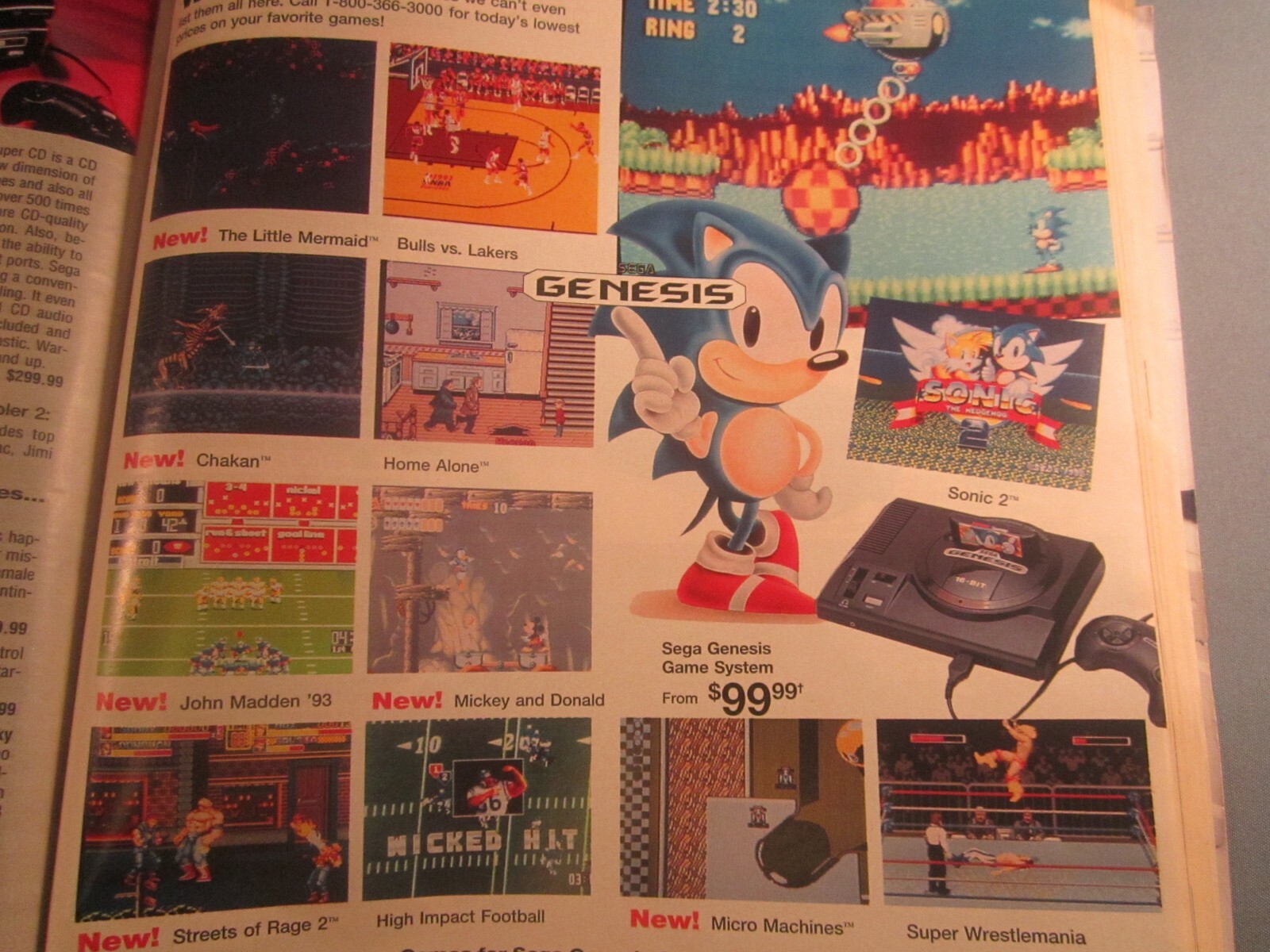 SEARS CATALOG 1993 Spring, Summer 1500+ pages NES Sega GAME BOY [Z141]