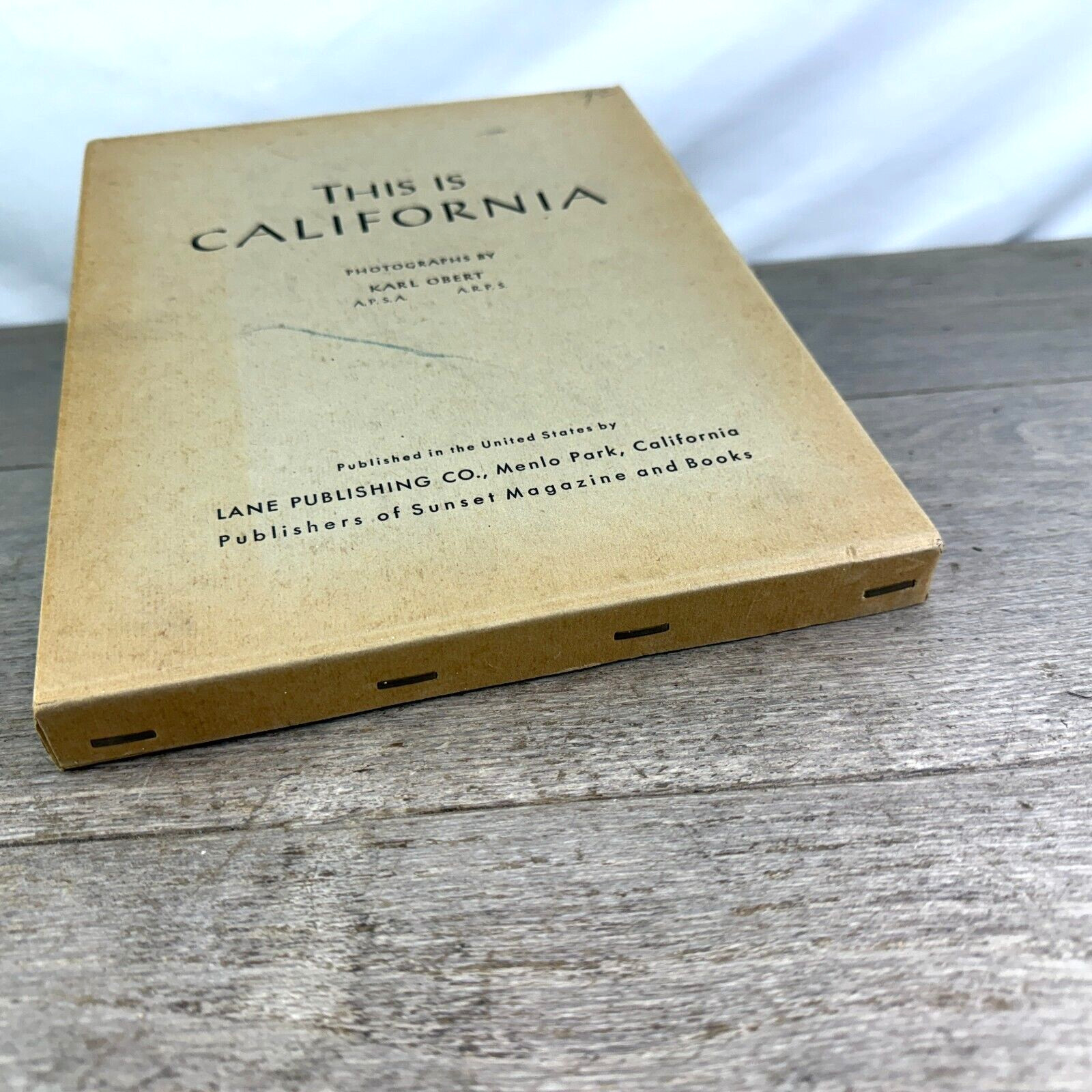 This Is California: PHOTOGRAPHS By Karl Obert – Hardcover w/ Case